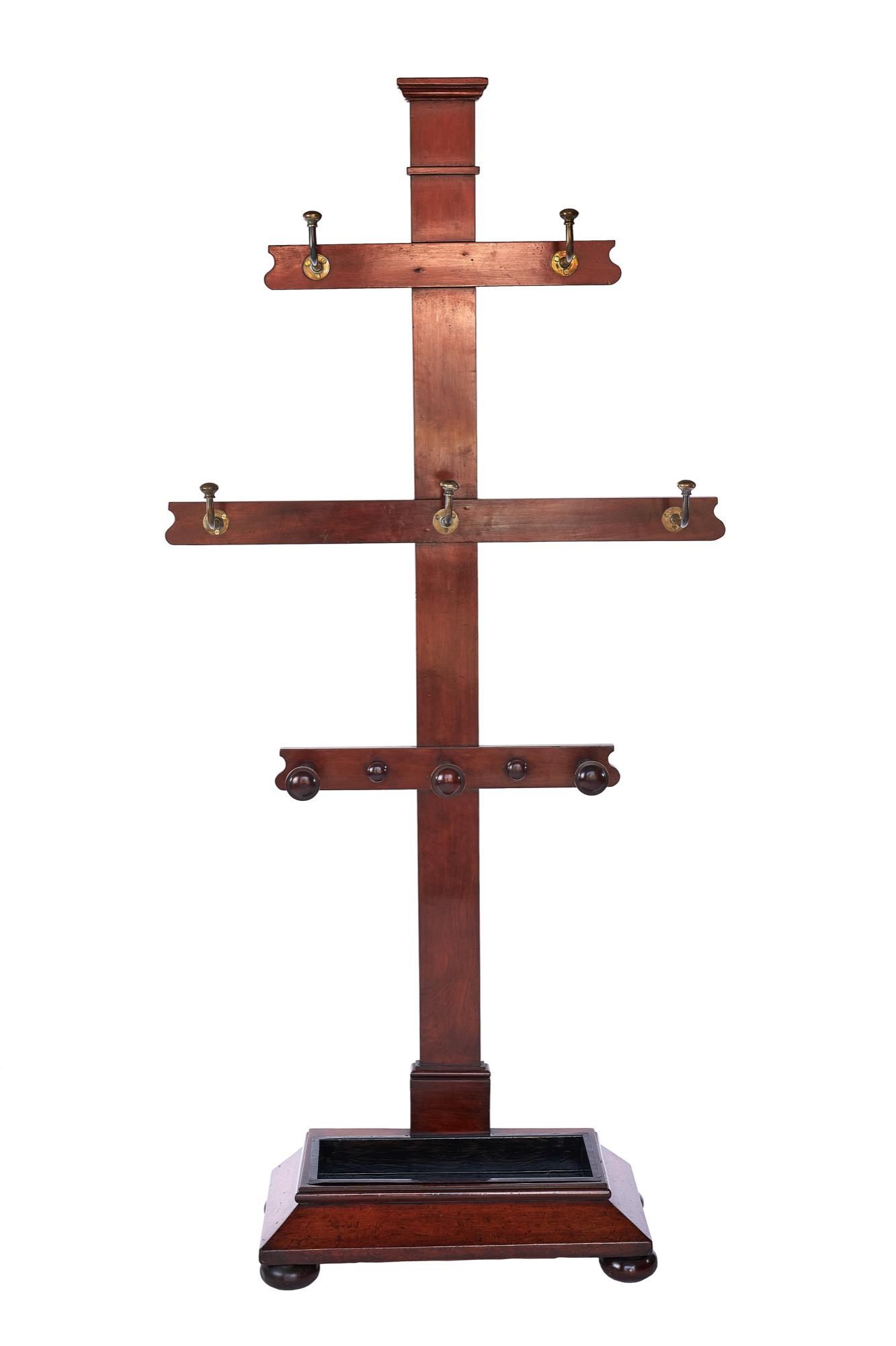 William IV Period Mahogany Tree Hat & Coat Hall Stand (1 of 4) William IV Period Mahogany Tree Hat & Coat Hall Stand (1 of 4)