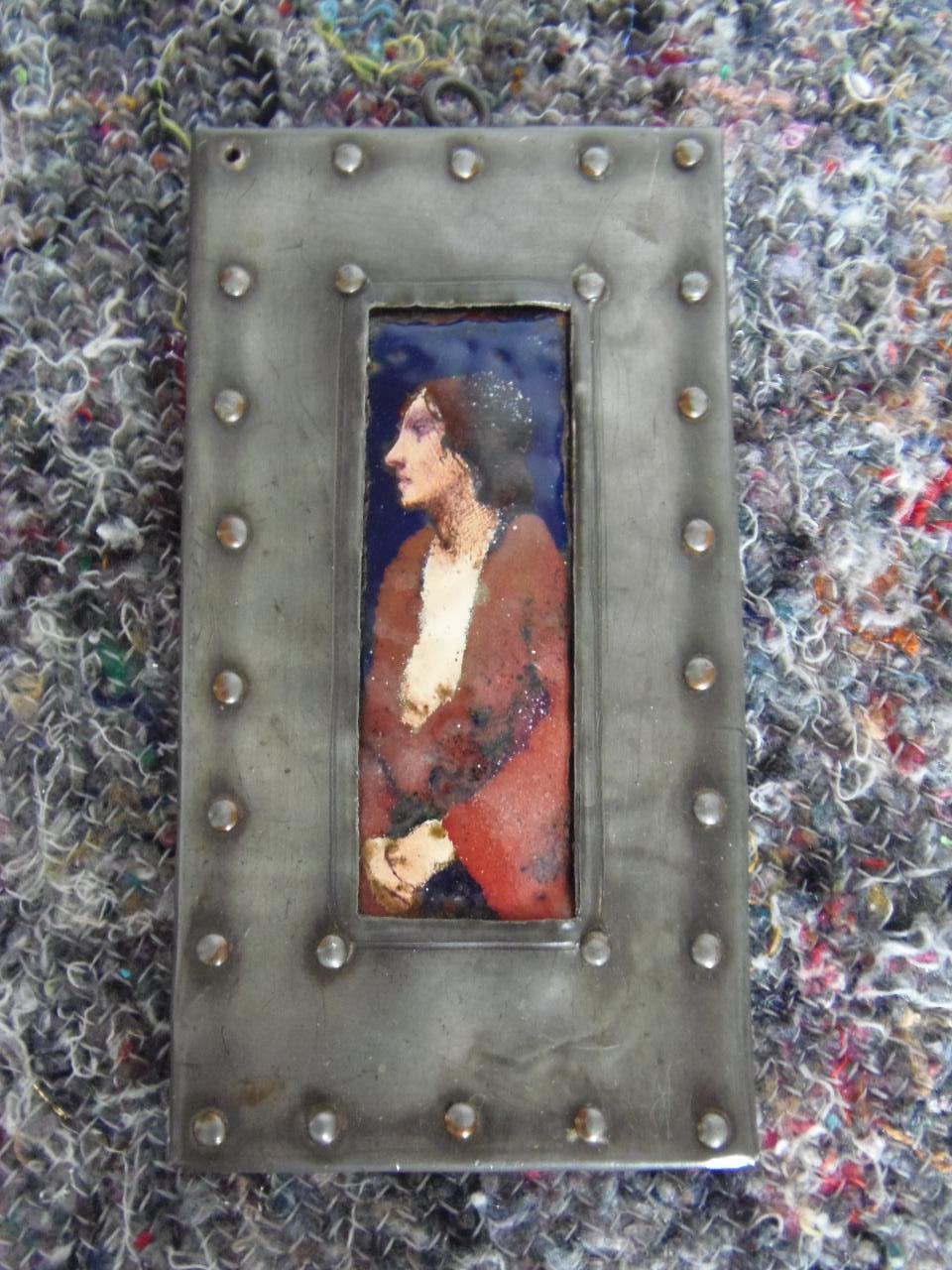 Arts & Crafts Enamel Plaque (1 of 13)