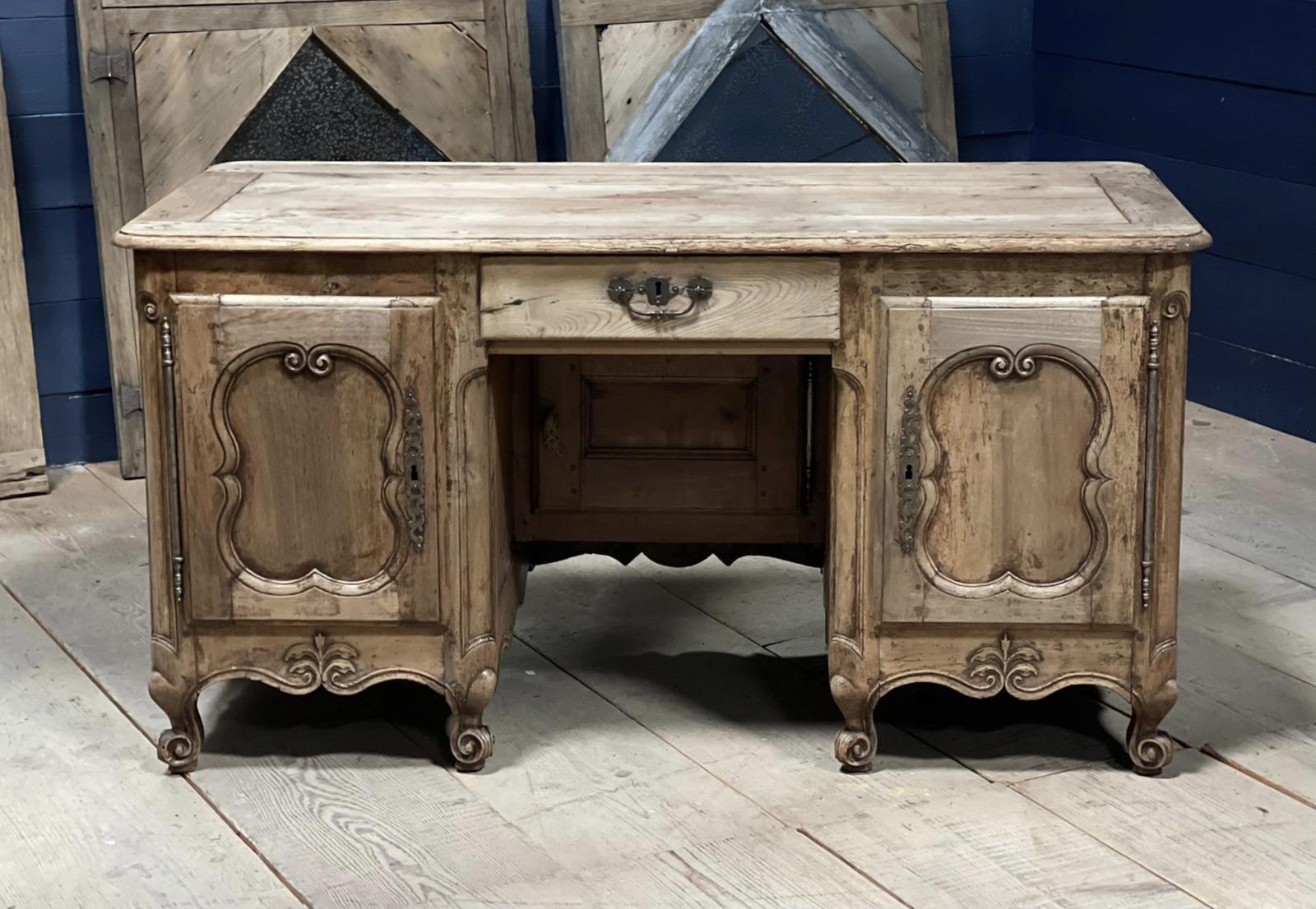 18th Century French Bleached Desk (1 of 1)