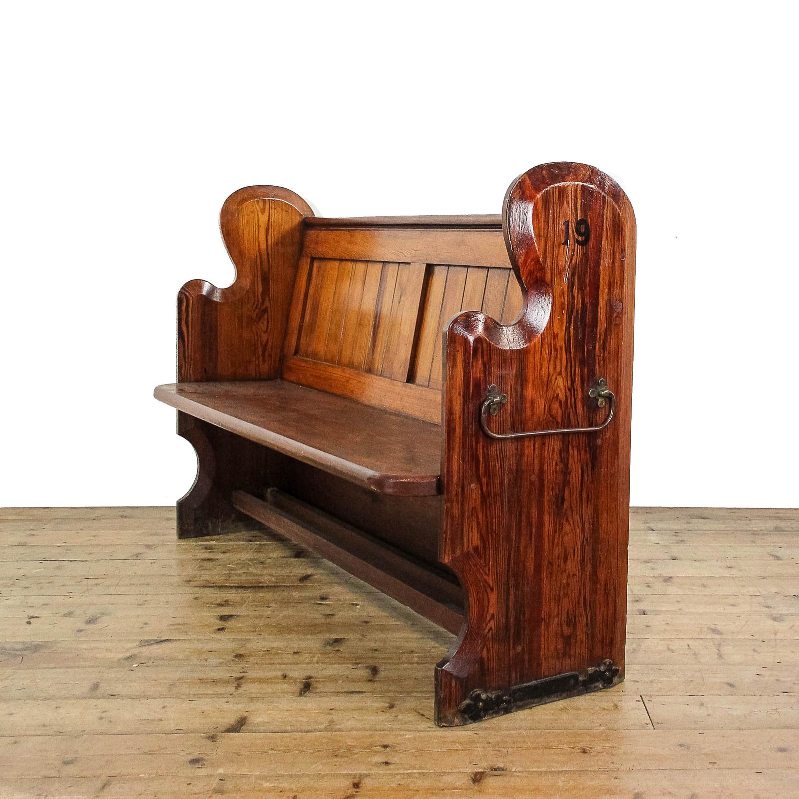 Antique Chapel Pew (1 of 8)
