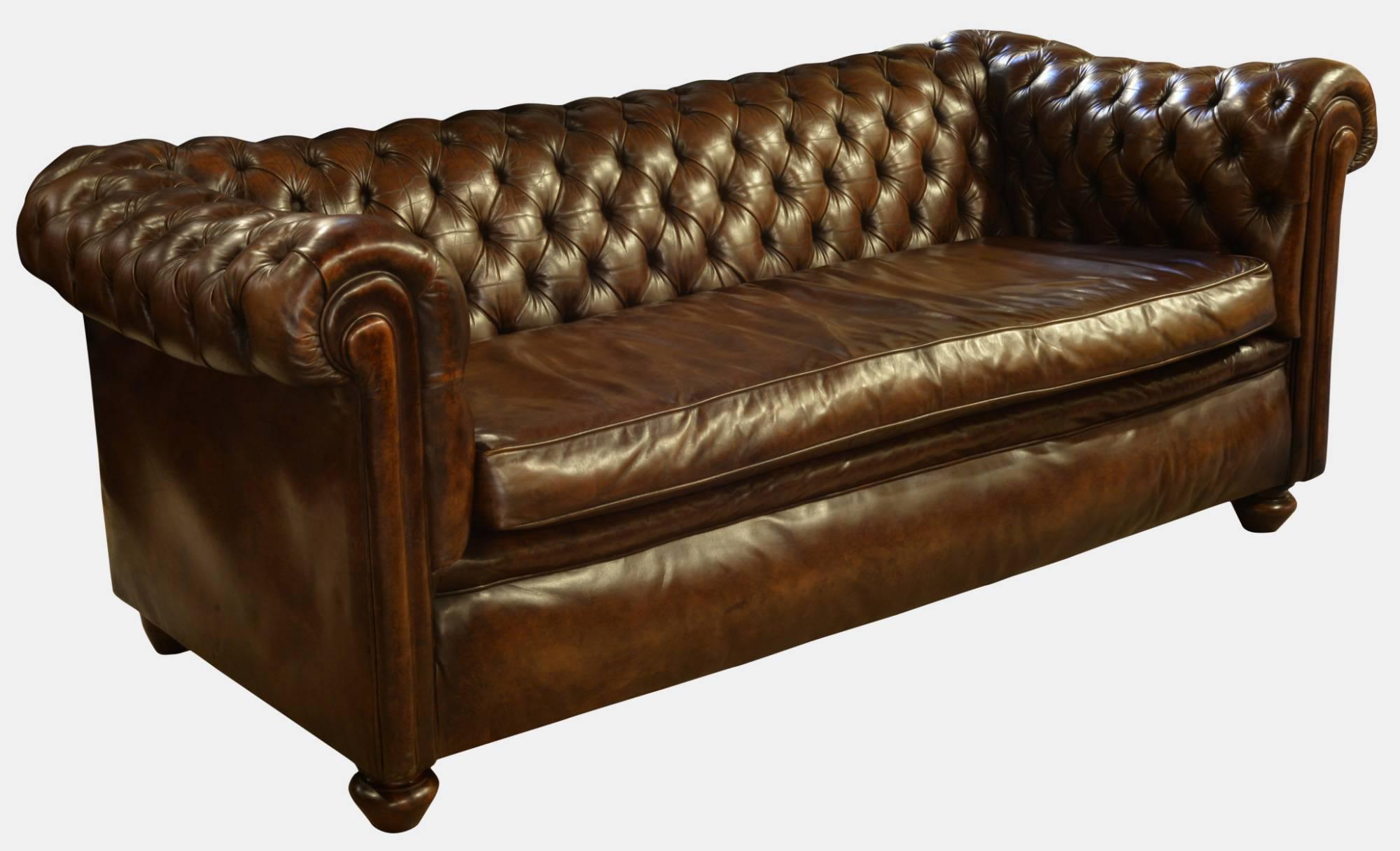 Leather Chesterfield Sofa (1 of 1) Leather Chesterfield Sofa (1 of 1)