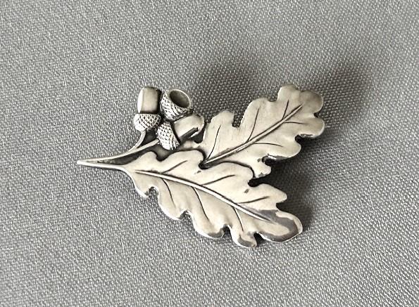 Danish Carl M Cohr Silver Acorn Brooch (1 of 4) Danish Carl M Cohr Silver Acorn Brooch (1 of 4)