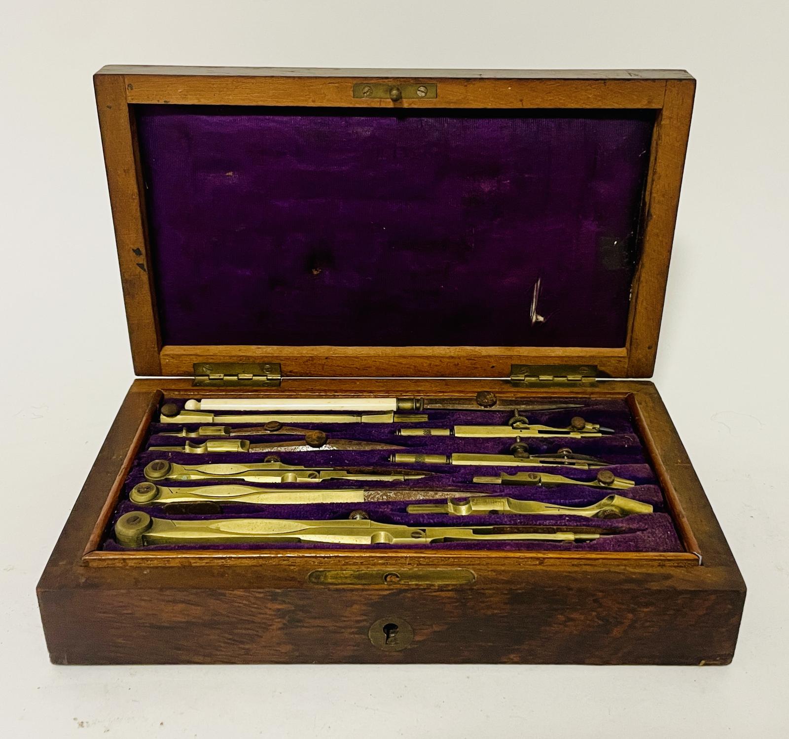 Antique Technical Drawing Set (1 of 14)