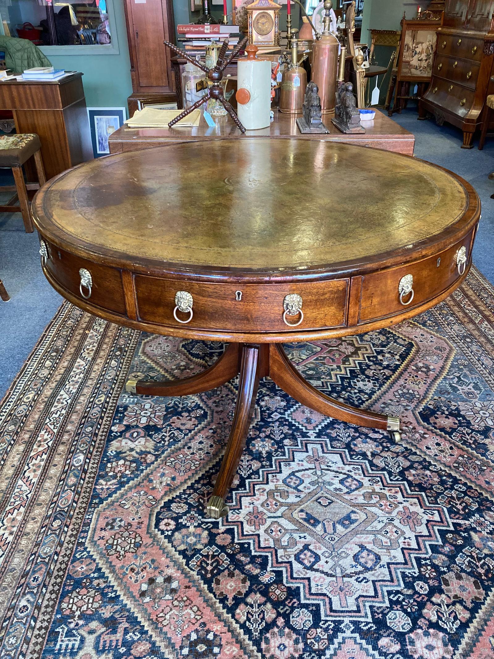 Scottish Georgian Drum Table (1 of 5)