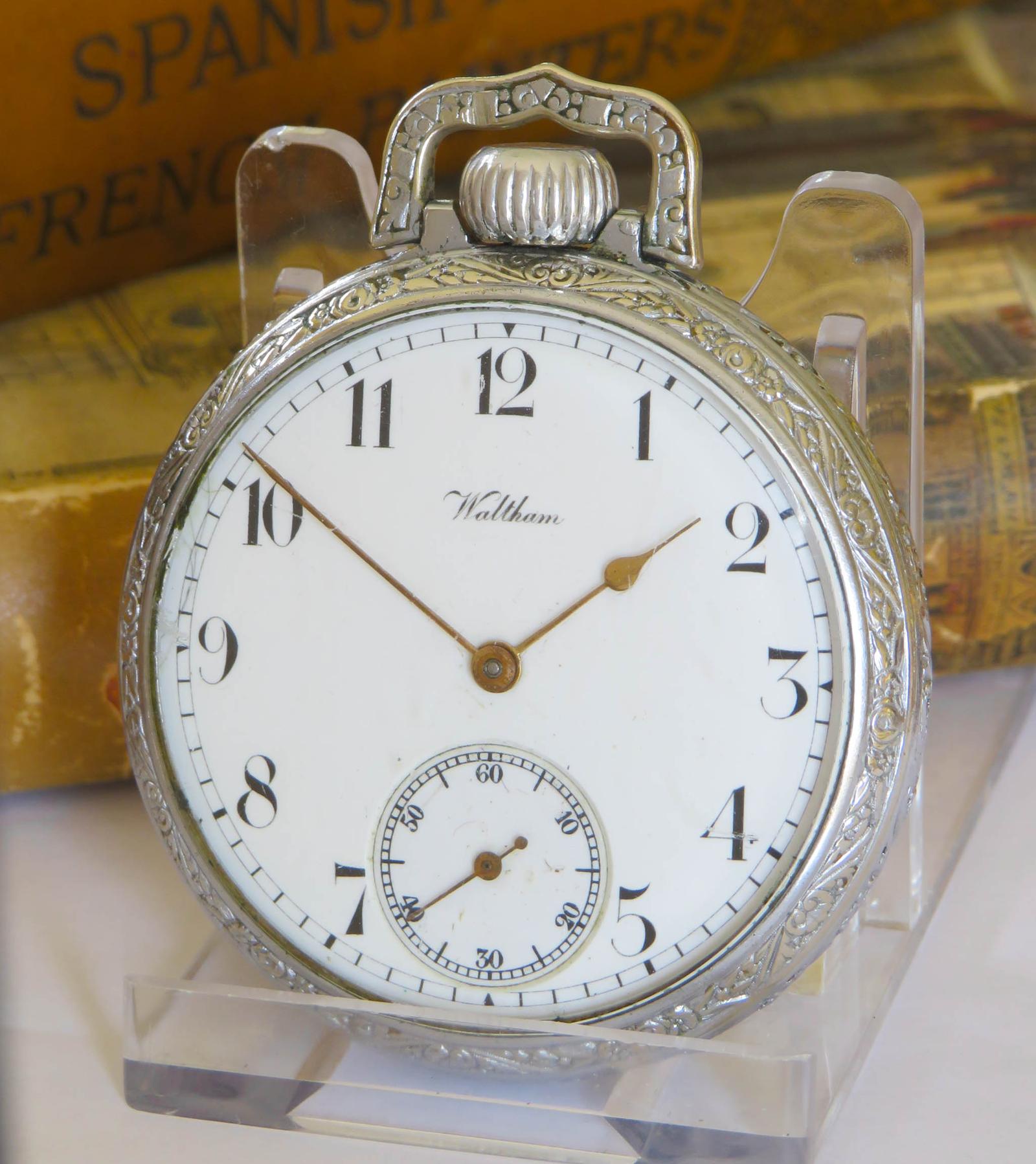 Pocket Watch : Antique Waltham Traveler Pocket Watch, 1906 (1 of 4) Pocket Watch : Antique Waltham Traveler Pocket Watch, 1906 (1 of 4)