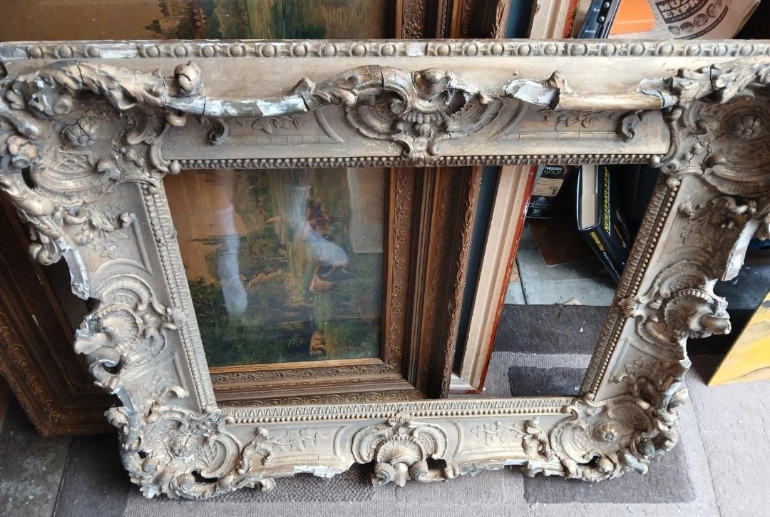 Antique French Louis XVI Gilt Frame (1 of 8)