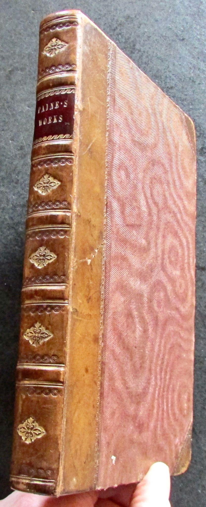 1827 Theological Works of Thomas Paine Age of Reason Essay on Dreams Freemasons (1 of 5)