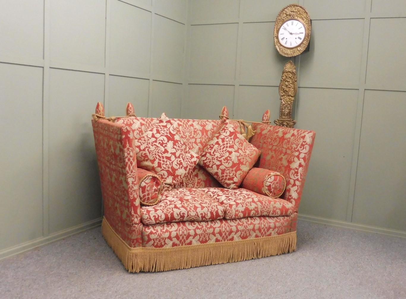 Fabulous Edwardian Knoll Sofa (1 of 16) Fabulous Edwardian Knoll Sofa (1 of 16)