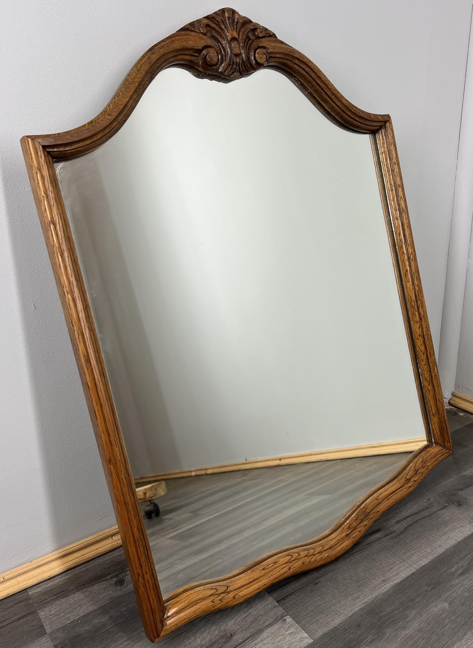 Vintage Ornate Wall Mirror | Curved Frame Scroll Top (1 of 5) Vintage Ornate Wall Mirror | Curved Frame Scroll Top (1 of 5)