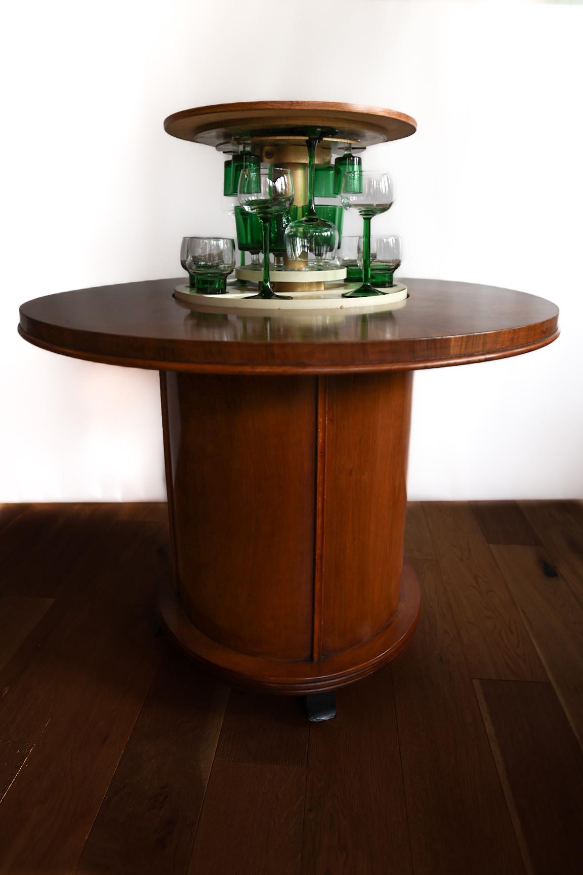 Art Deco Walnut Surprise Cocktail Table 1930s (1 of 11) Art Deco Walnut Surprise Cocktail Table 1930s (1 of 11)