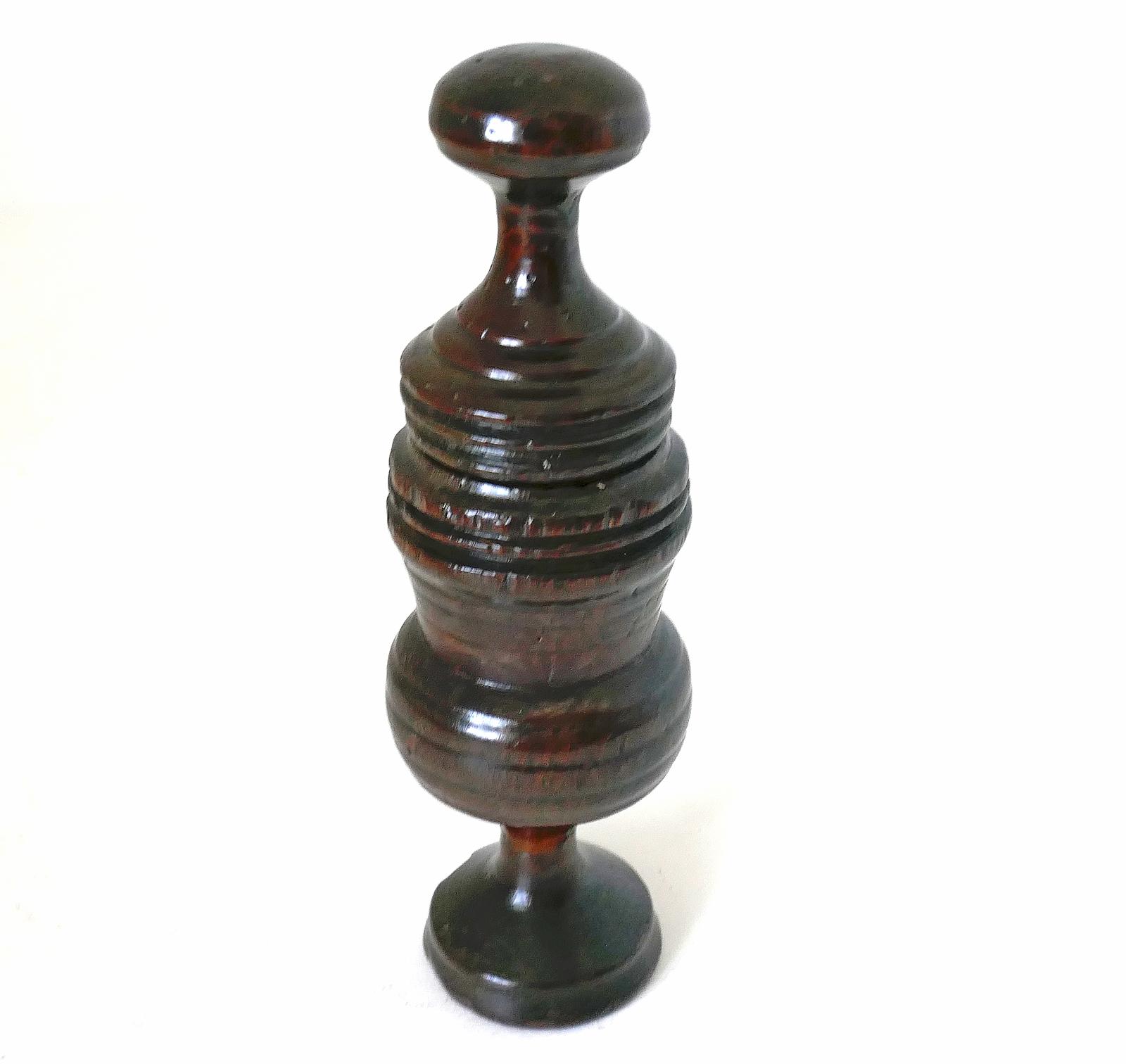 Antique Early Treen 17th Century Two Part Sycamore Spice Grinder - English / Continental (1 of 4) Antique Early Treen 17th Century Two Part Sycamore Spice Grinder - English / Continental (1 of 4)
