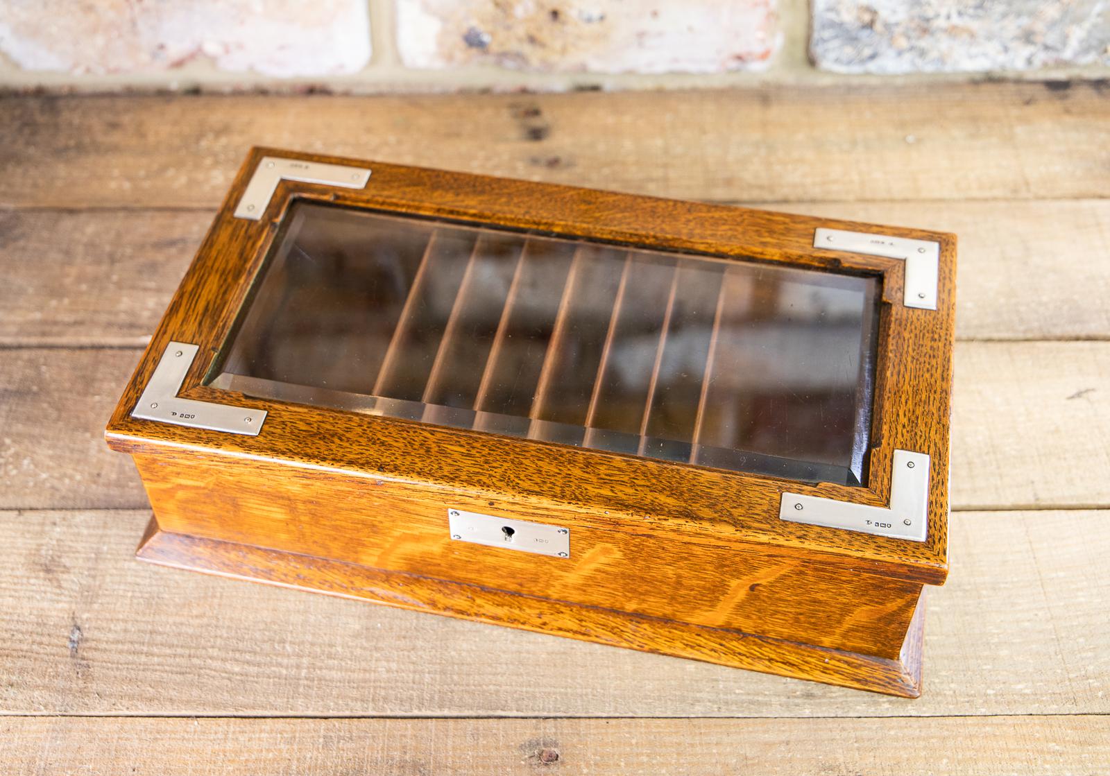 Large Stunning Table Cigar Box 1910 (1 of 13) Large Stunning Table Cigar Box 1910 (1 of 13)