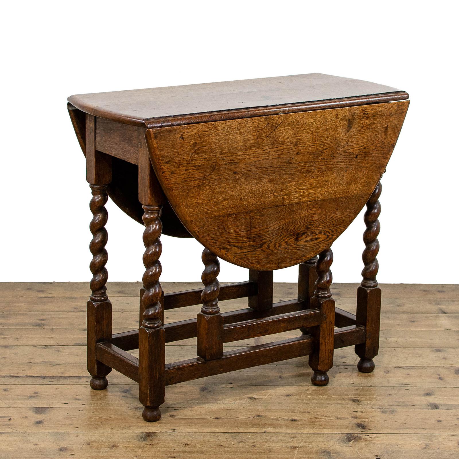 Antique Oak Gateleg Table (1 of 11) Antique Oak Gateleg Table (1 of 11)