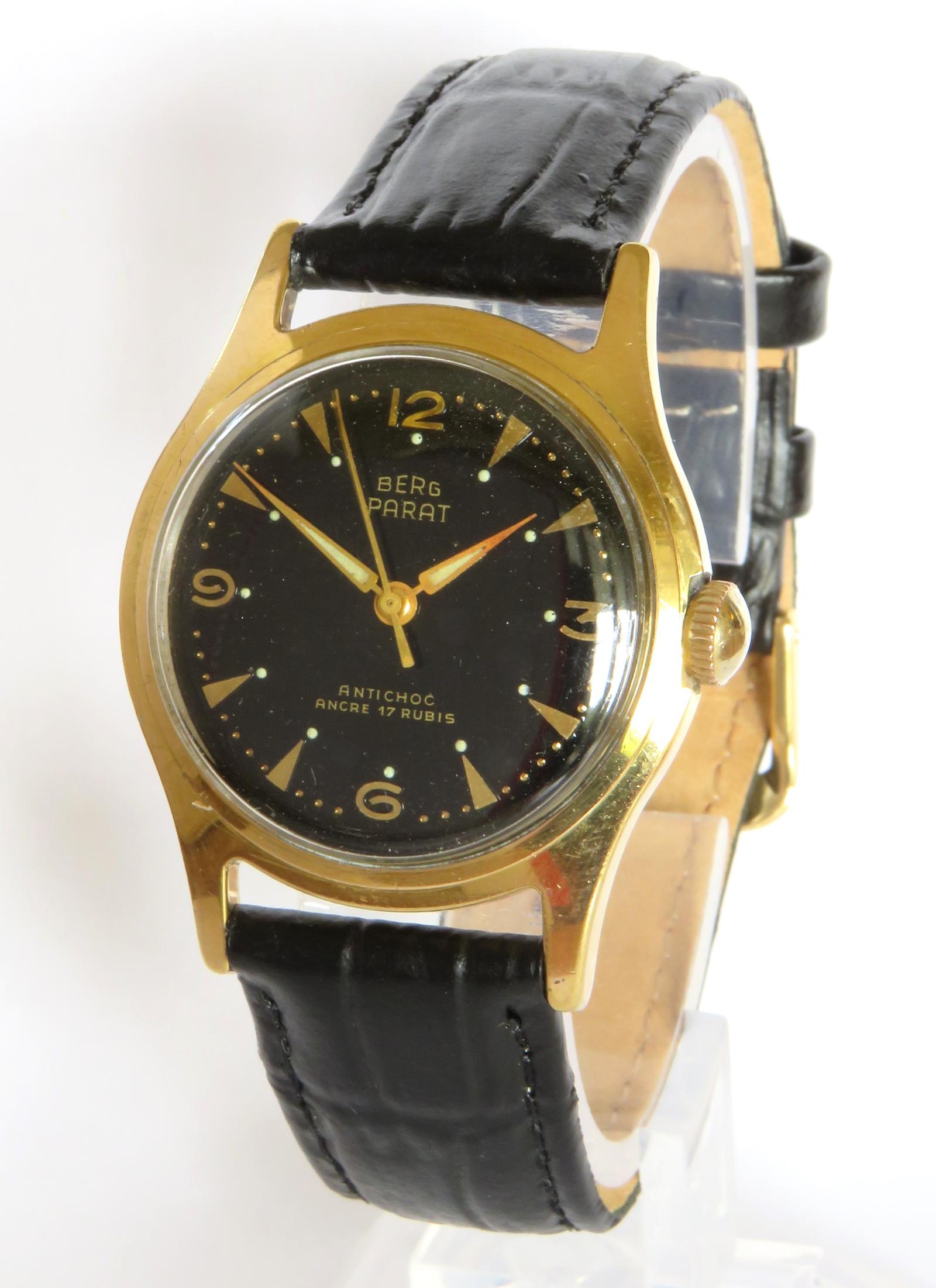 Watch: Gents 1950s Berg Parat Wrist Watch (1 of 5)