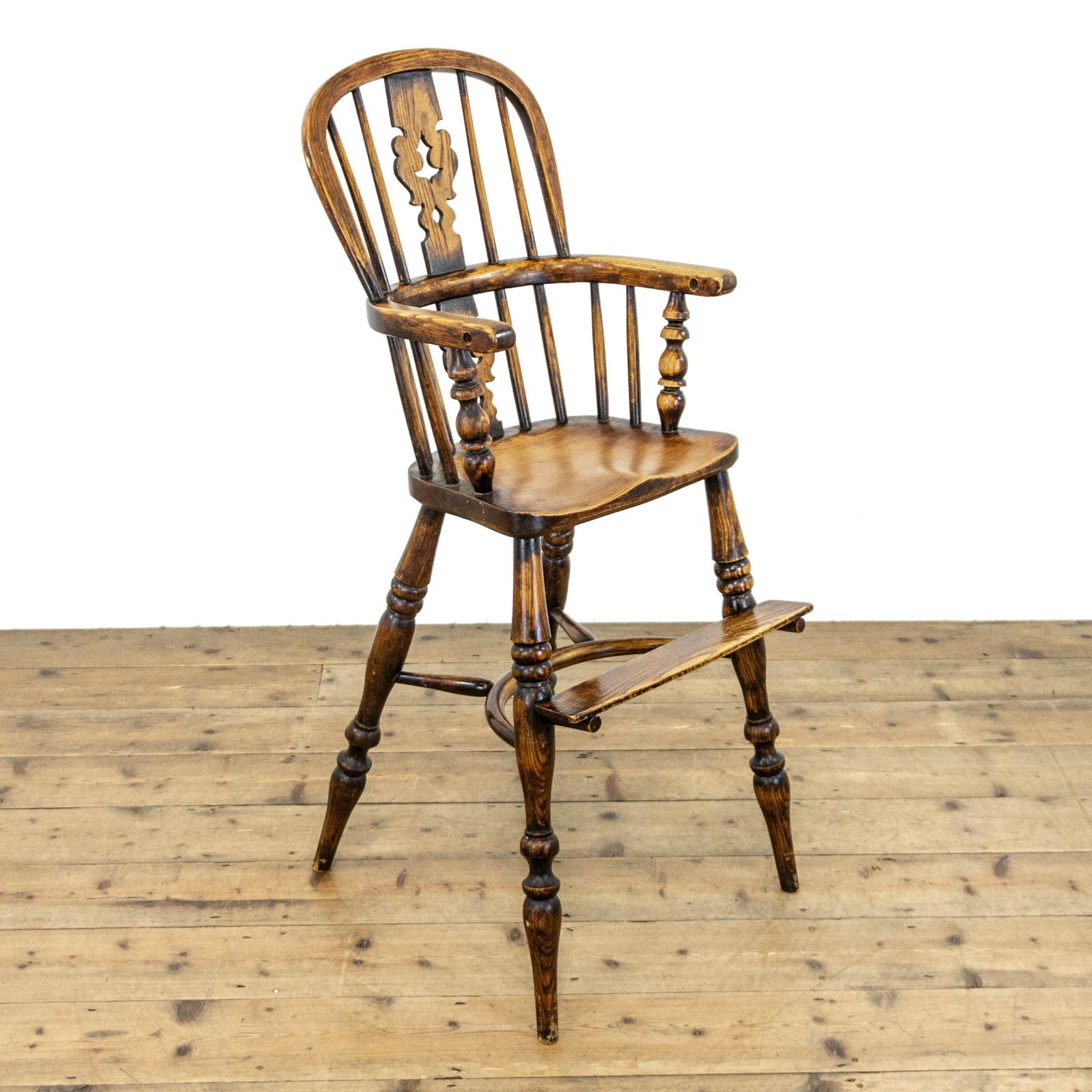 Antique Ash and Elm Child’s High Chair (1 of 9) Antique Ash and Elm Child’s High Chair (1 of 9)