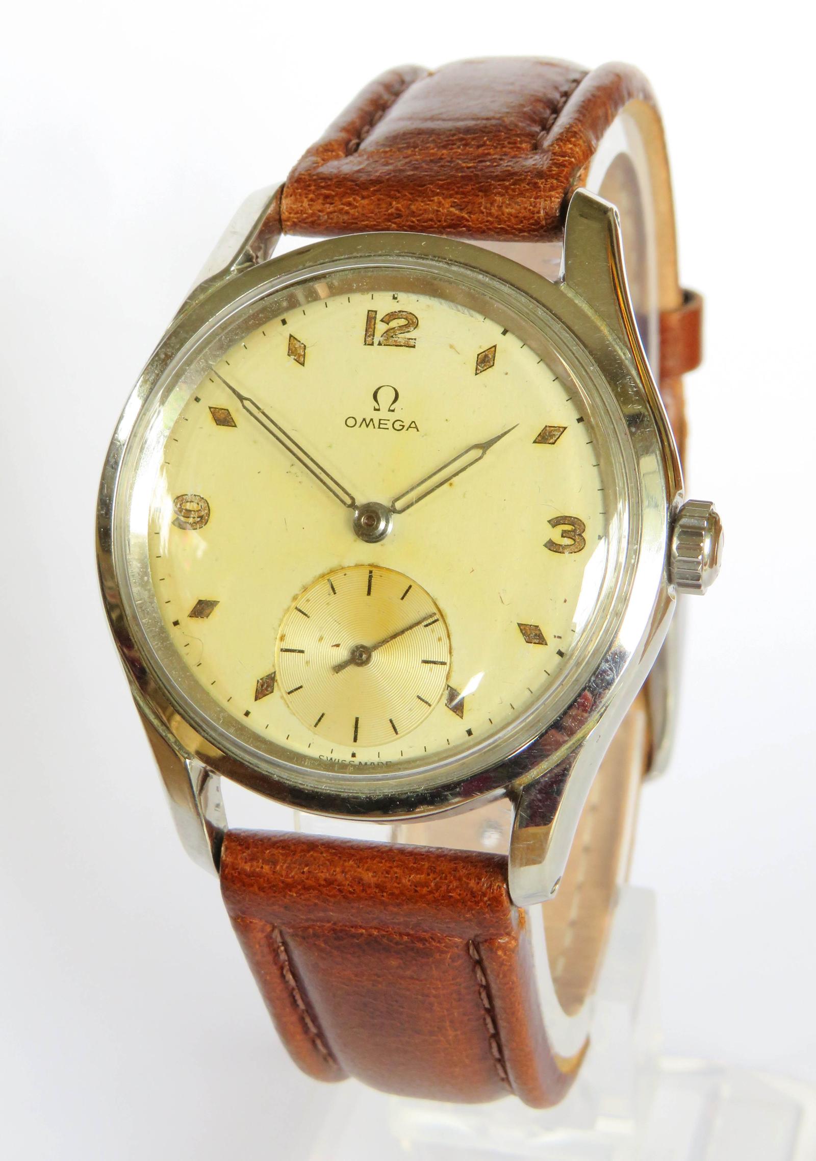 Watch: Gents Omega Wrist Watch 1950 (1 of 5)