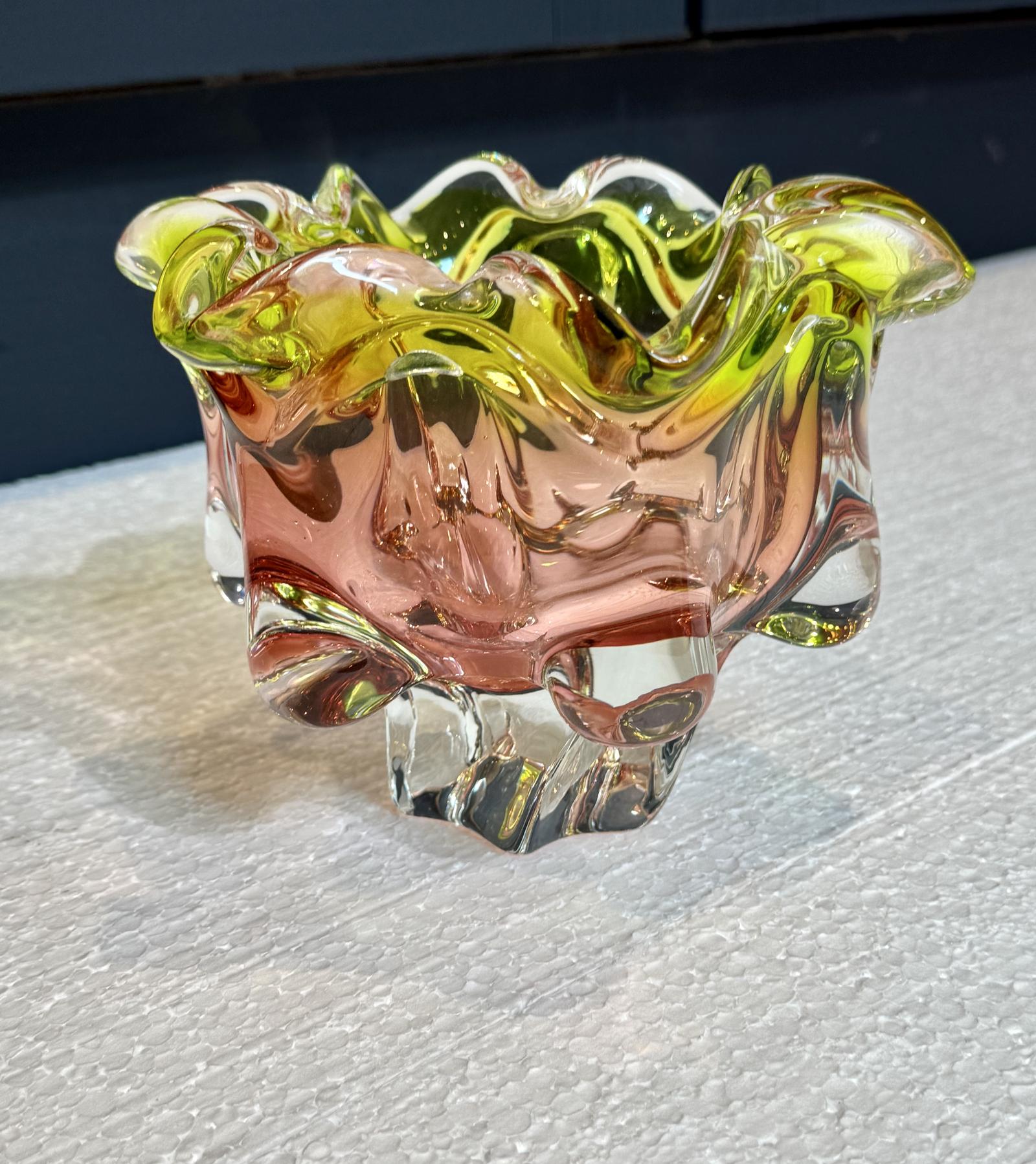 Chribska Art Glass Vase (1 of 10) Chribska Art Glass Vase (1 of 10)