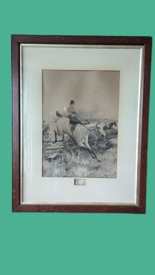 Thomas Blinks Print in Oak Frame (1 of 5)