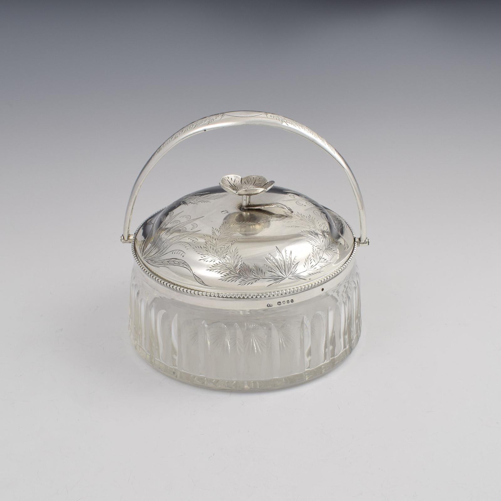 Victorian Aesthetic Movement Silver & Cut Glass Preserve / Jam Jar (1 of 12) Victorian Aesthetic Movement Silver & Cut Glass Preserve / Jam Jar (1 of 12)