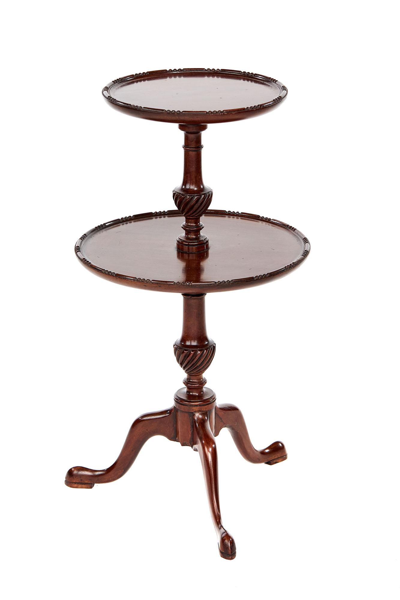Edwardian Mahogany 2 Tier Table (1 of 4) Edwardian Mahogany 2 Tier Table (1 of 4)