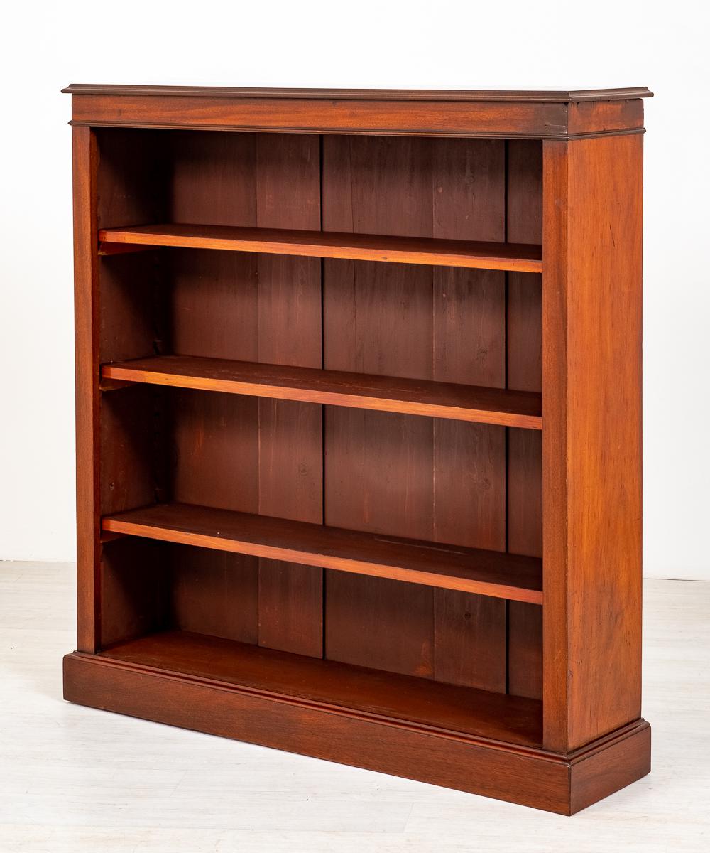 Victorian Mahogany Open Bookcase (1 of 7) Victorian Mahogany Open Bookcase (1 of 7)