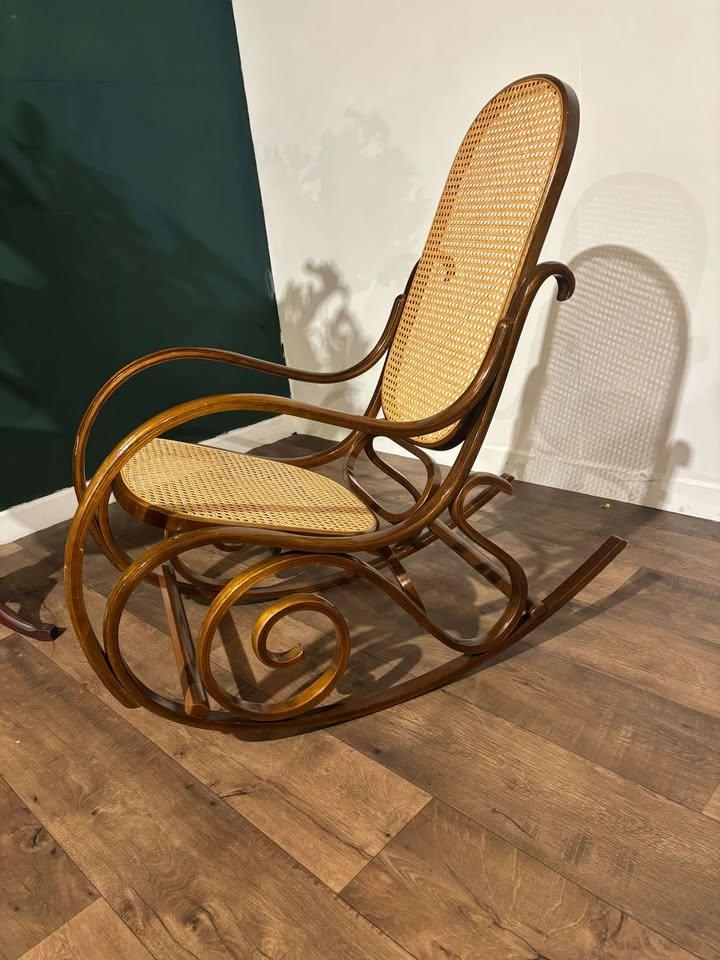 Reproduction Bentwood Style Rocking Chair (1 of 12)