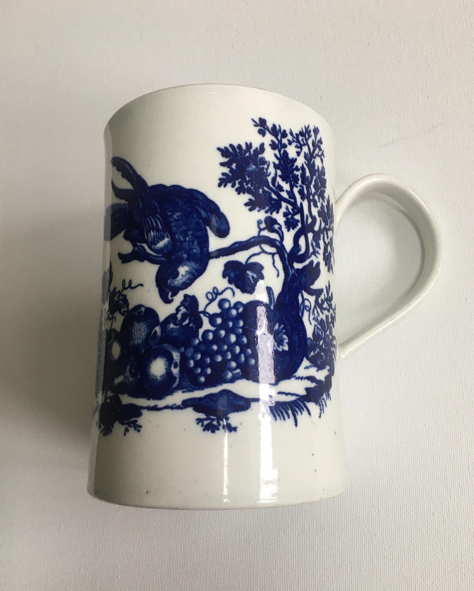 First Period Worcester Parrot Pattern Mug (1 of 3)