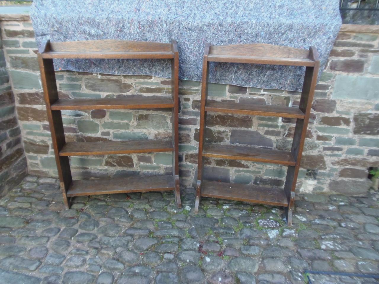 Pair of Arts & Crafts Bookshelves (1 of 12) Pair of Arts & Crafts Bookshelves (1 of 12)
