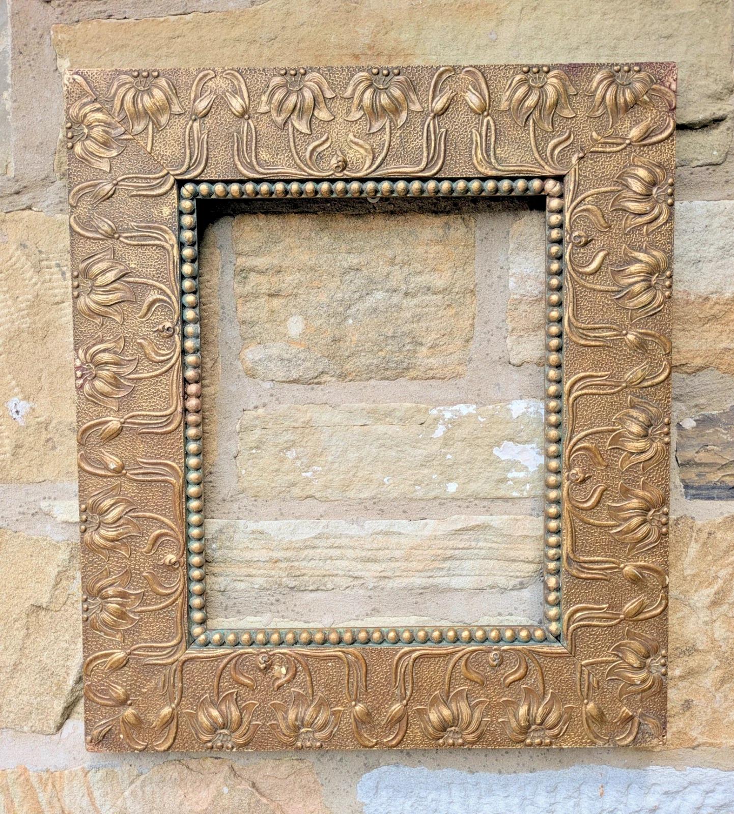 Beautiful Art Nouveau Gilded Gesso Frame No 13 (1 of 7)