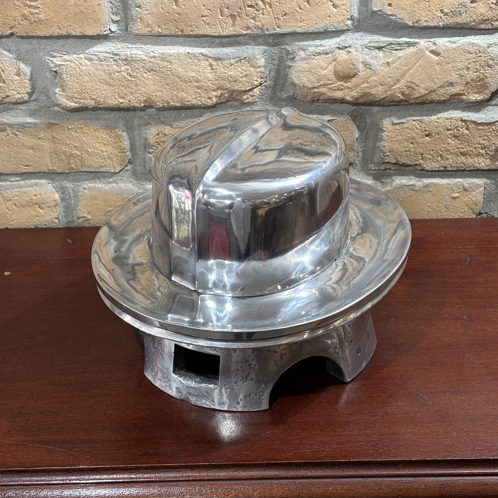 Aluminium Milliners Hat Block Mould (13) (1 of 5)