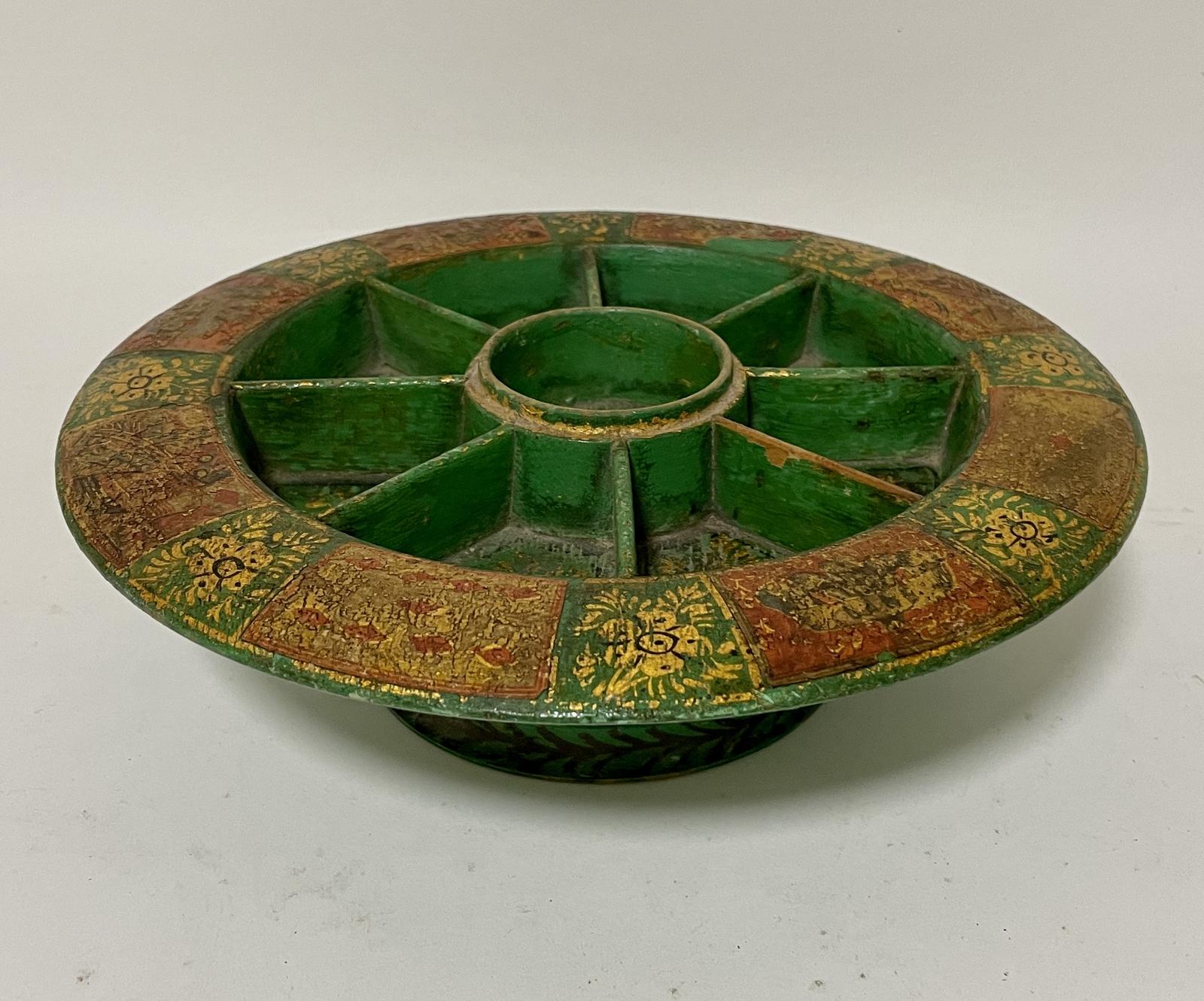 Antique Regency Pope Joan Game Wheel (1 of 13)