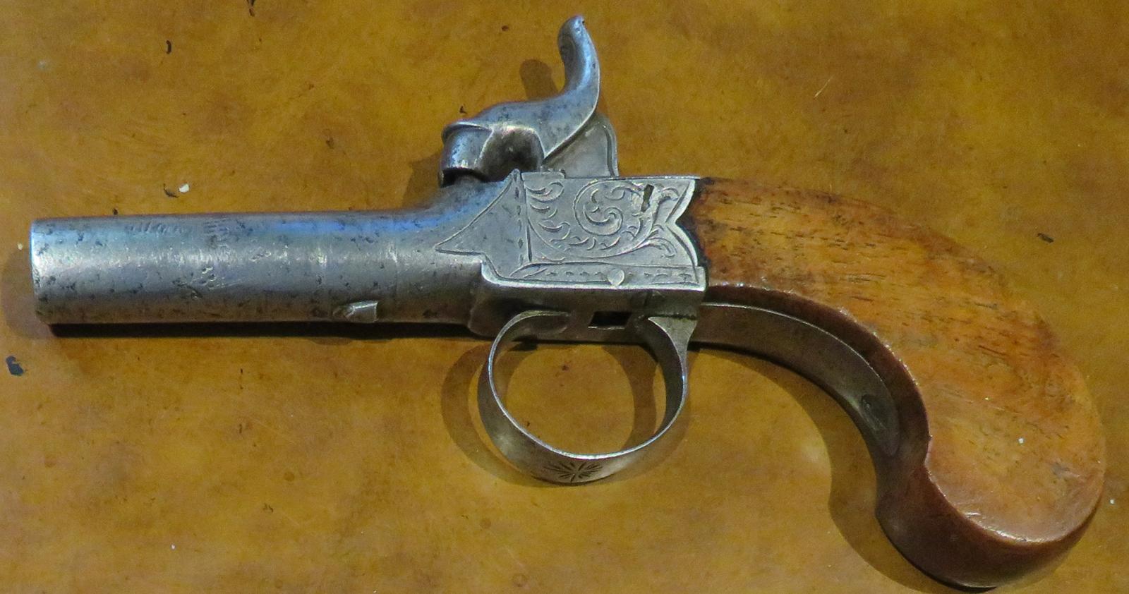 19th Century English Percussion Pistol (1 of 2)