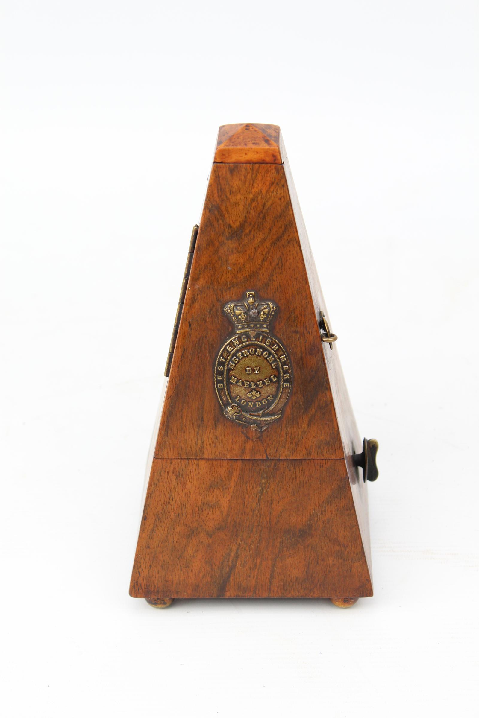 Antique Victorian Walnut Metronome (1 of 13) Antique Victorian Walnut Metronome (1 of 13)