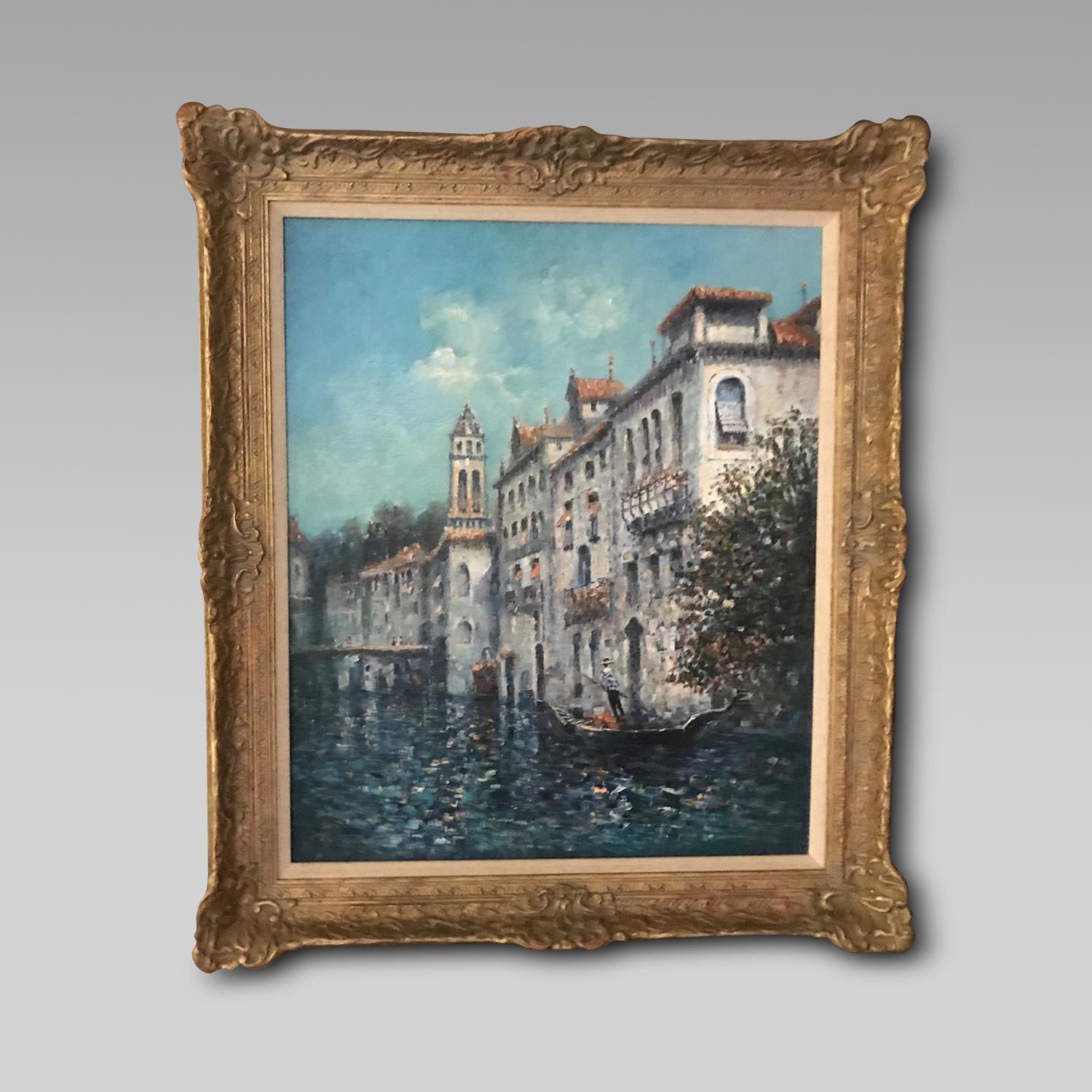 Antique Cityscape Art for sale