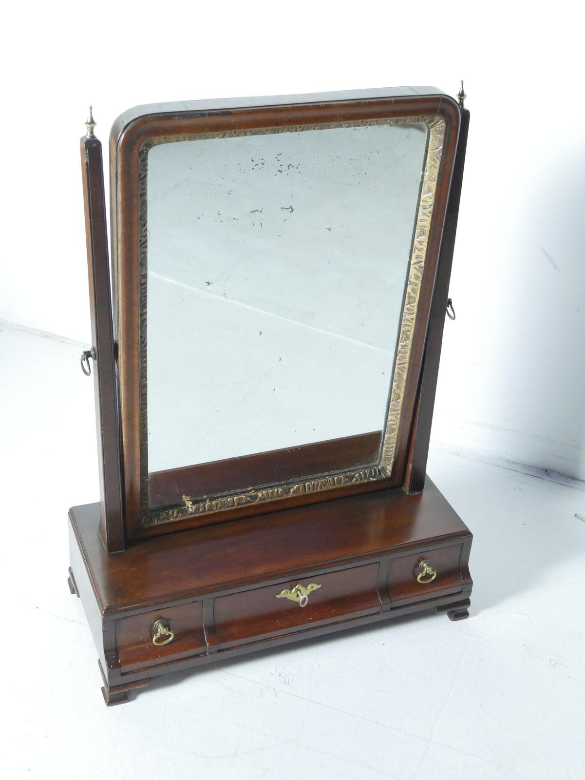 Early Georgian Dressing Mirror (1 of 8)