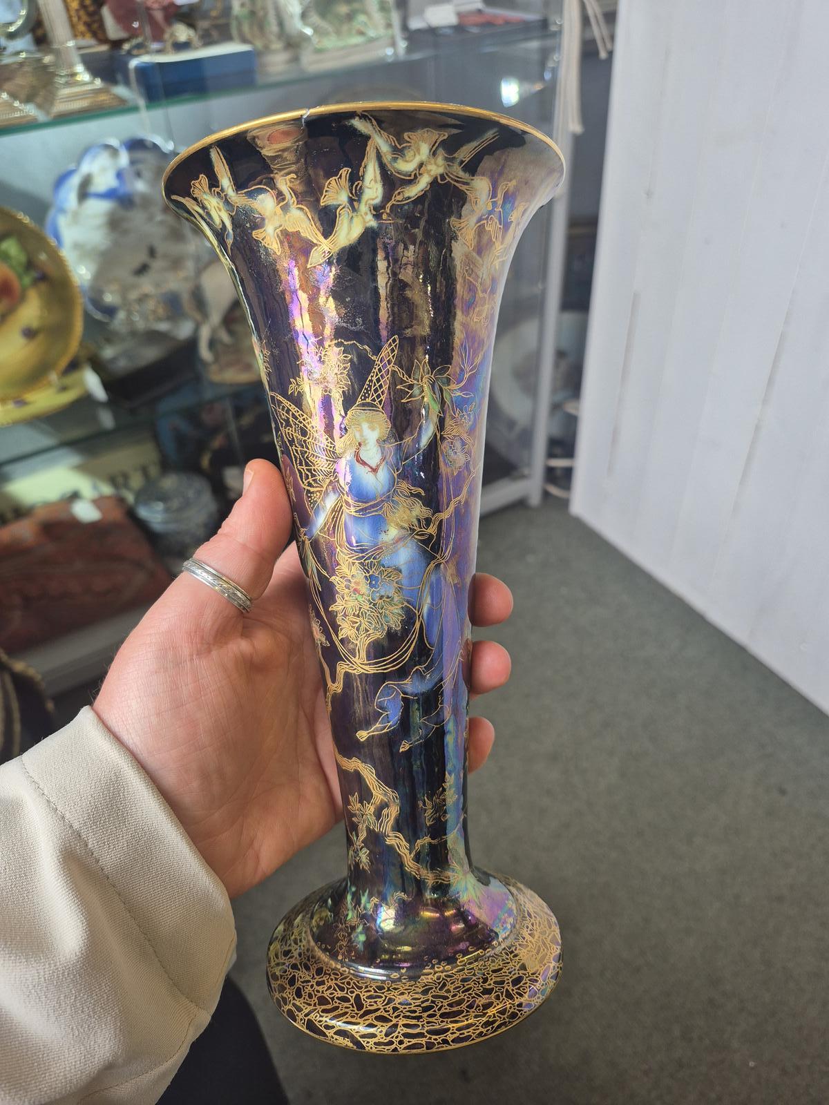 Very Rare Fairy Land Wedgwood Lustre Vase (1 of 8) Very Rare Fairy Land Wedgwood Lustre Vase (1 of 8)