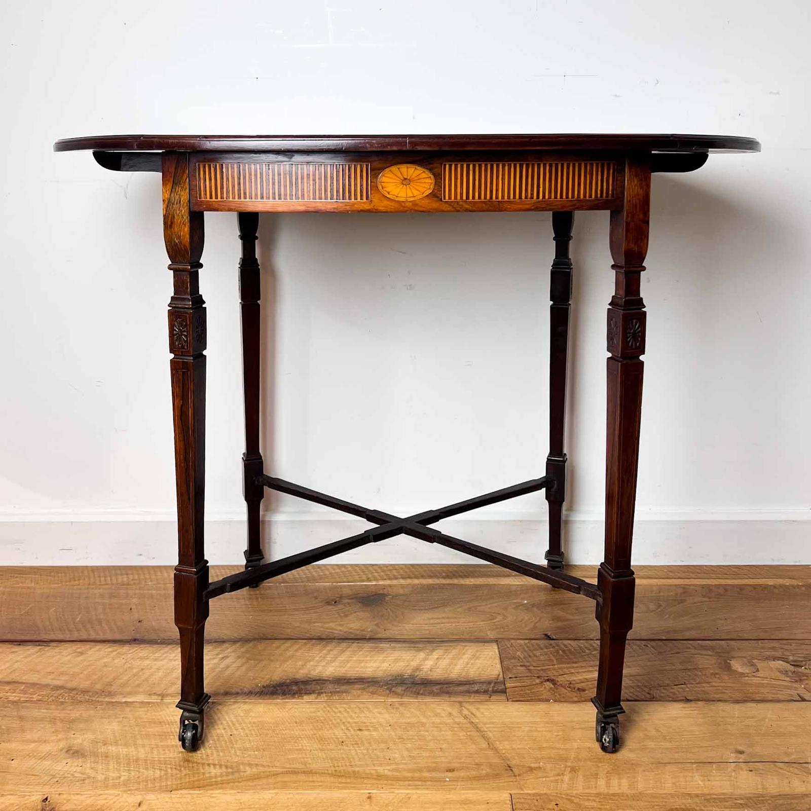 Sheraton Revival Rosewood Centre Table (1 of 19) Sheraton Revival Rosewood Centre Table (1 of 19)