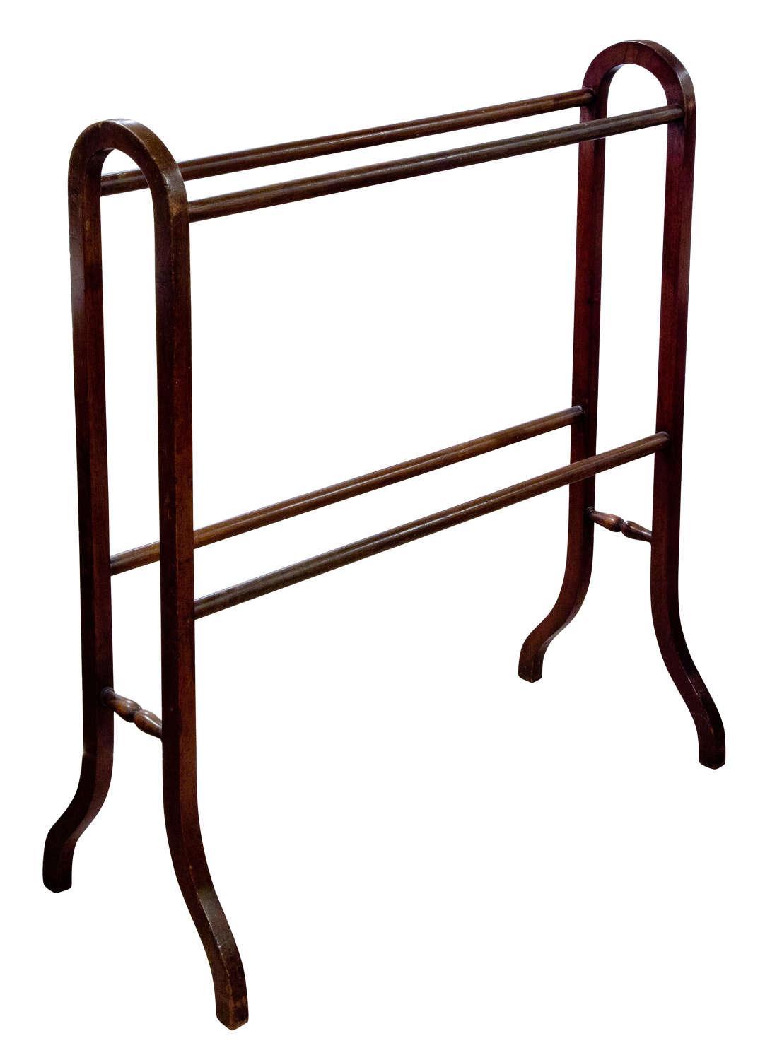 Edwardian Mahogany Towel Rail c.1910 (1 of 5) Edwardian Mahogany Towel Rail c.1910 (1 of 5)