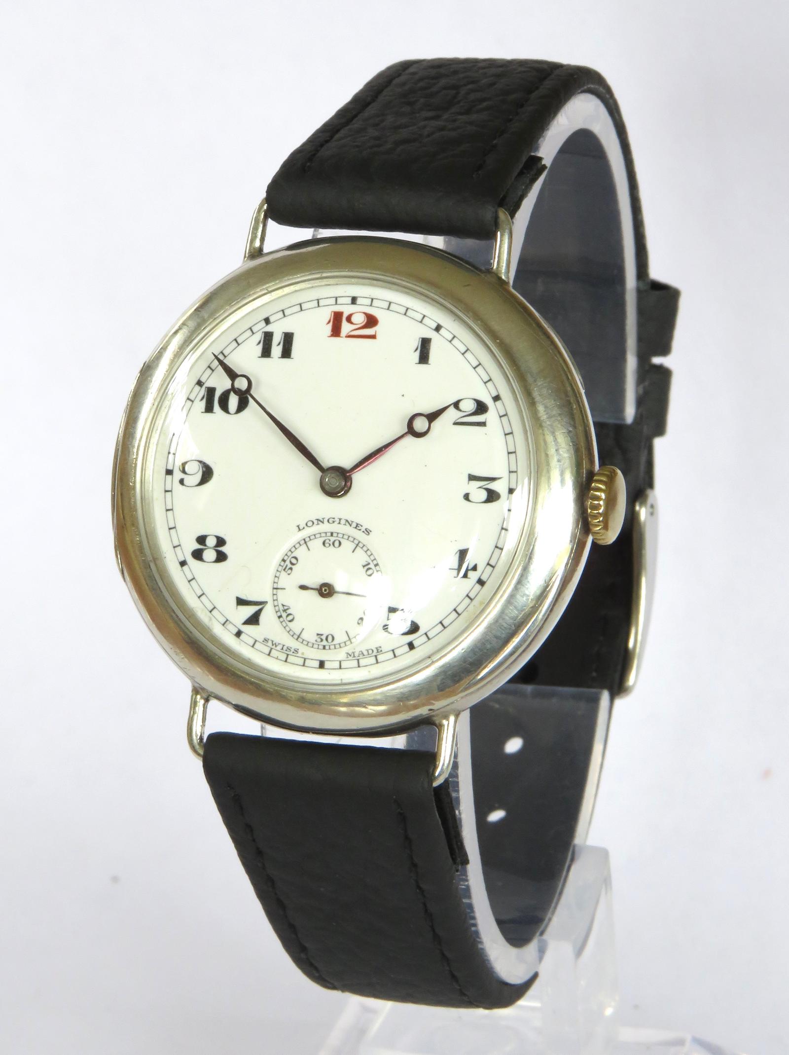Watch: Silver Longines Wrist Watch 1928 (1 of 6)