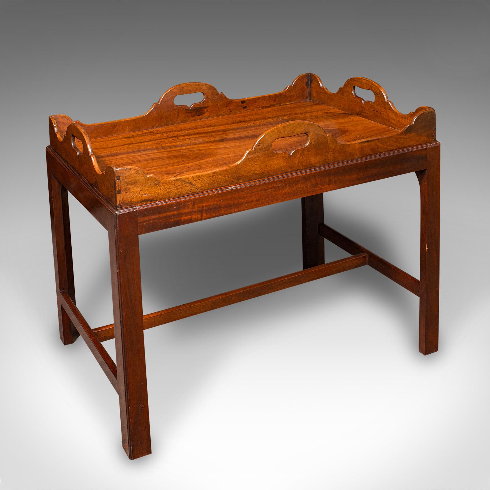 Vintage Butler's Serving Table, English, Afternoon Tea Tray on Stand - Art Deco (1 of 10) Vintage Butler's Serving Table, English, Afternoon Tea Tray on Stand - Art Deco (1 of 10)