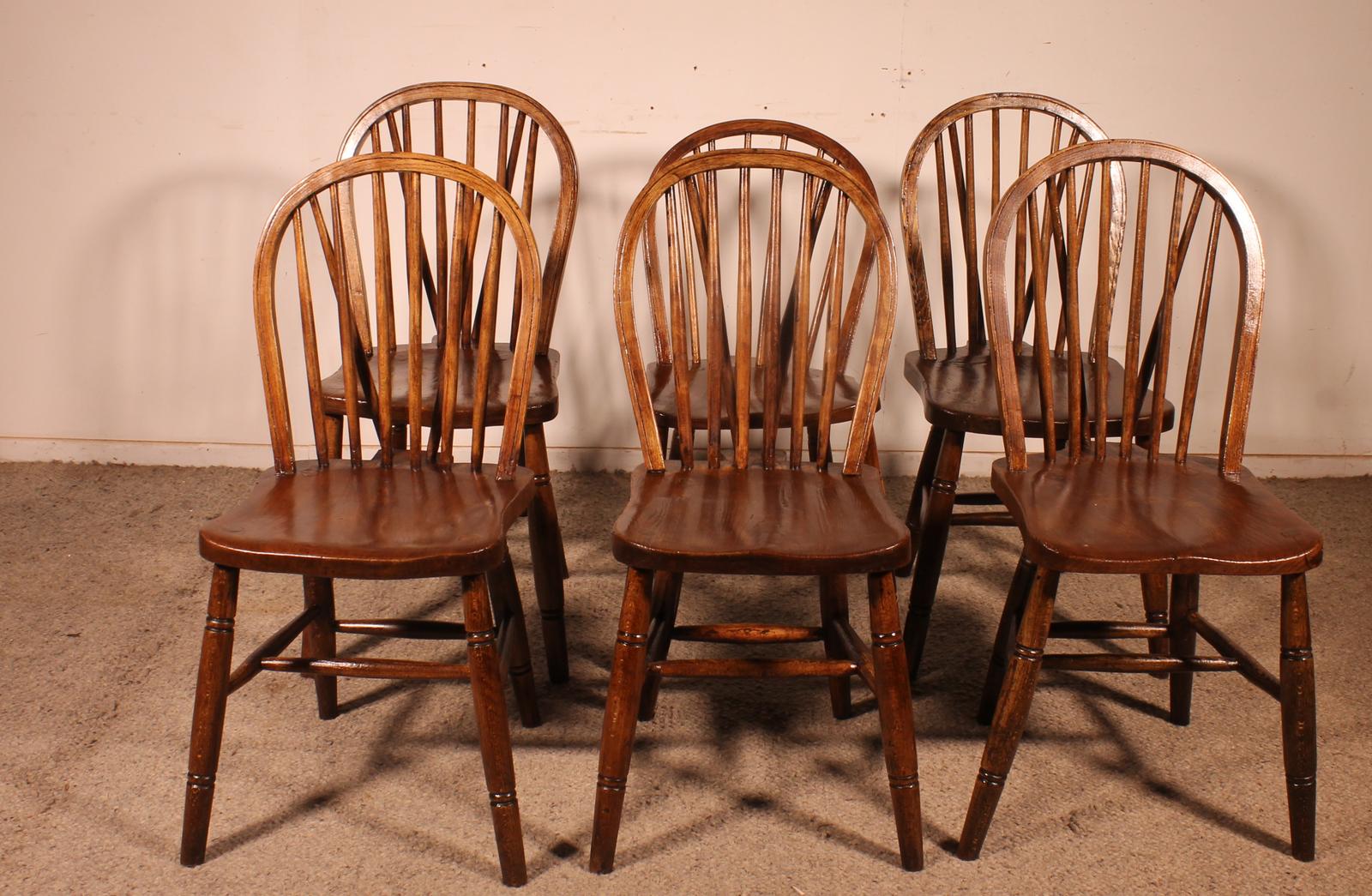 Set of 6 19th Century Windsor Chairs (1 of 13) Set of 6 19th Century Windsor Chairs (1 of 13)