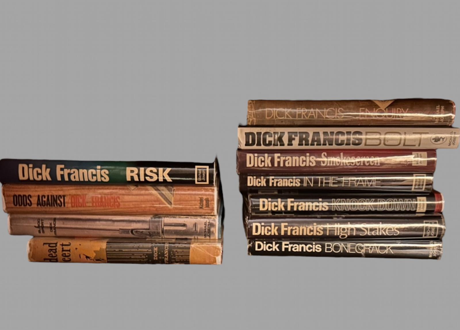 Dick Francis Novels 32 Signed Books Including 'Dead Cert' (1 of 5)