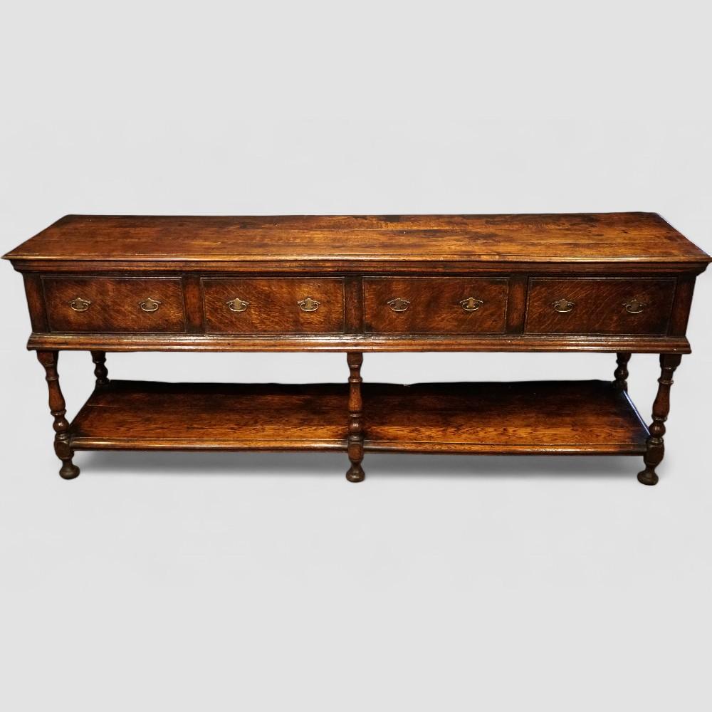 18th Century Oak Pot Board Dresser Base (1 of 12)