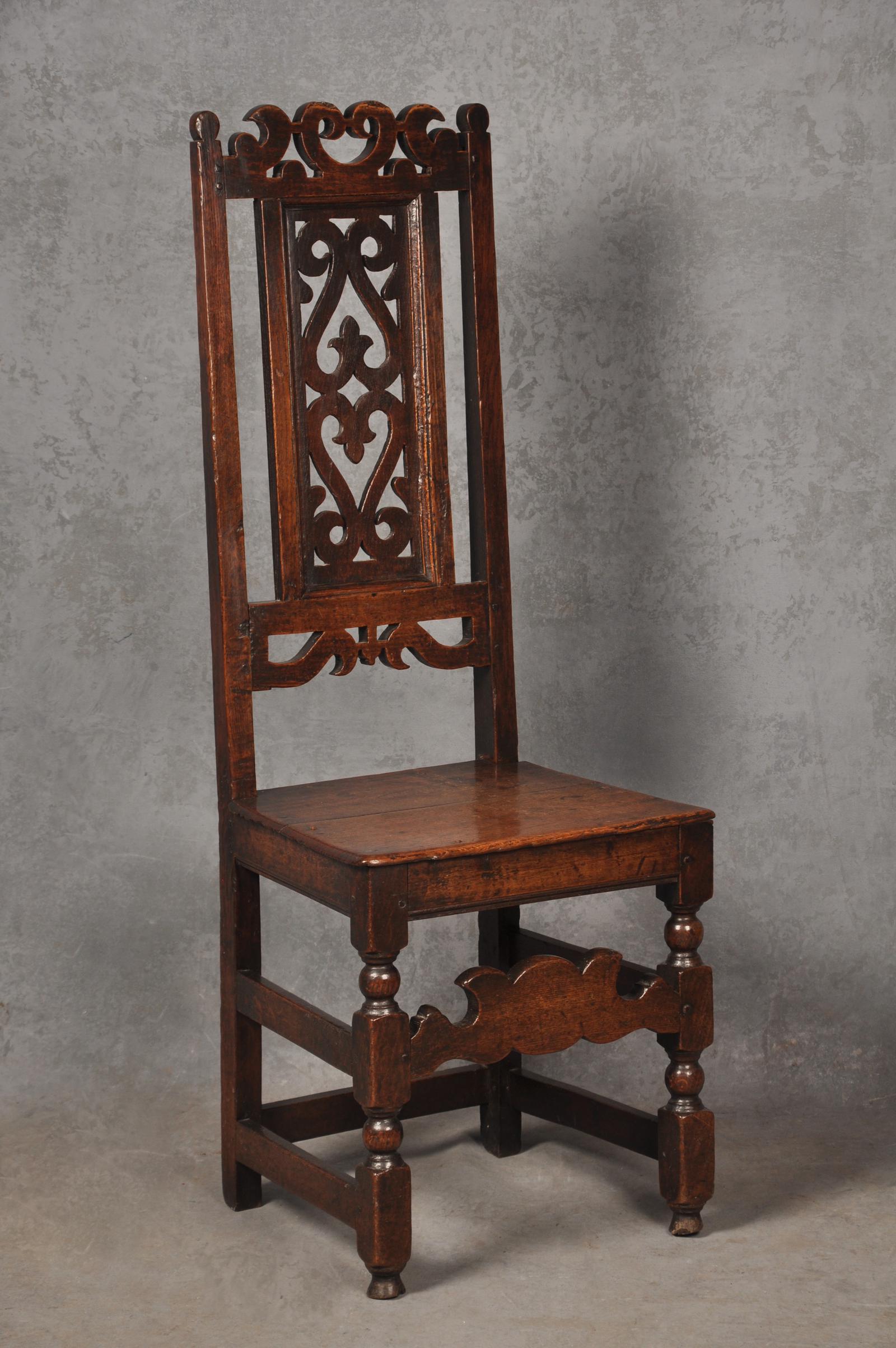 17th Century Oak Single Chair (1 of 8)