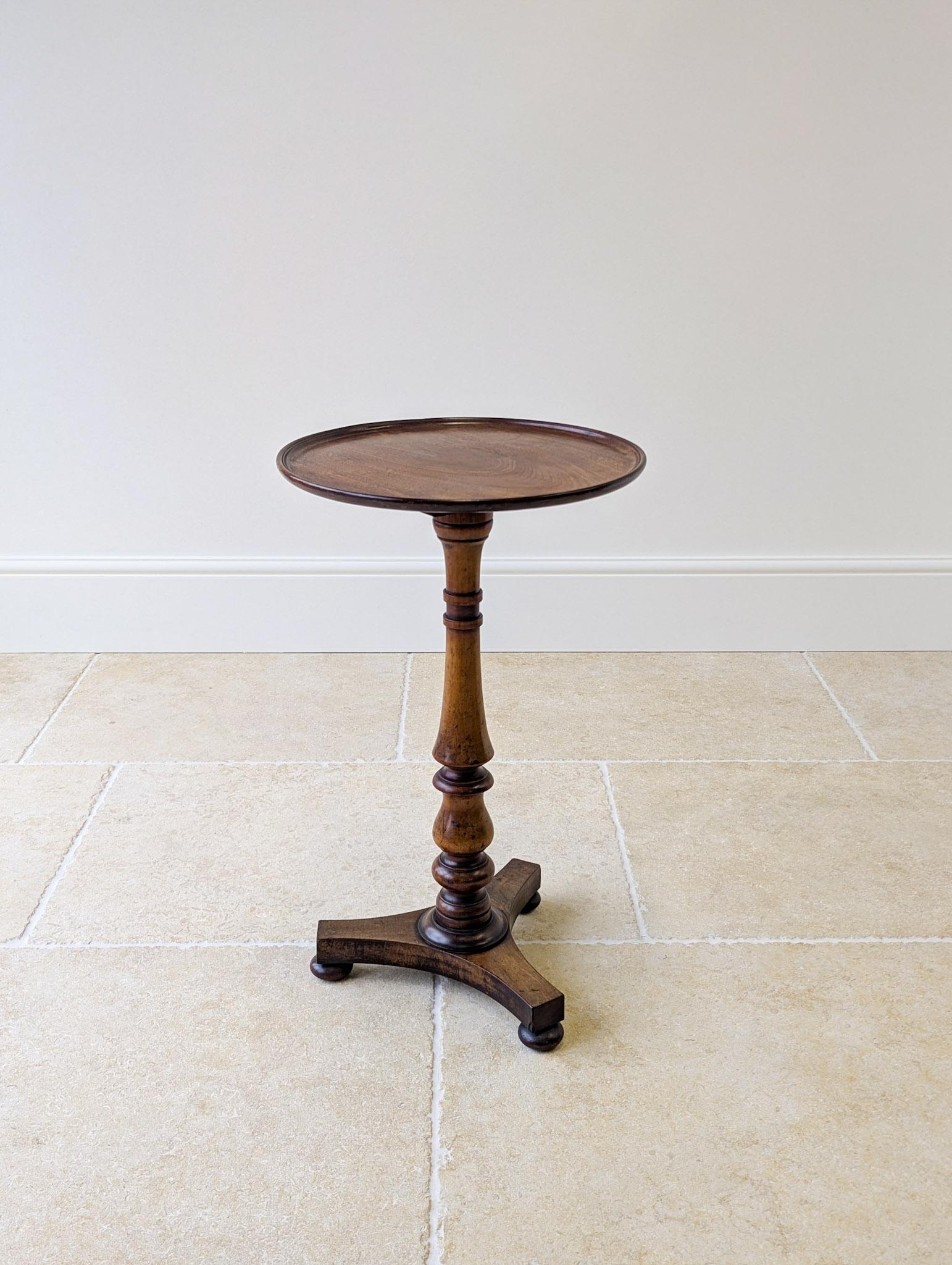 Antique Mahogany & Beech Tilt-top Wine Table c.1830 (1 of 19) Antique Mahogany & Beech Tilt-top Wine Table c.1830 (1 of 19)