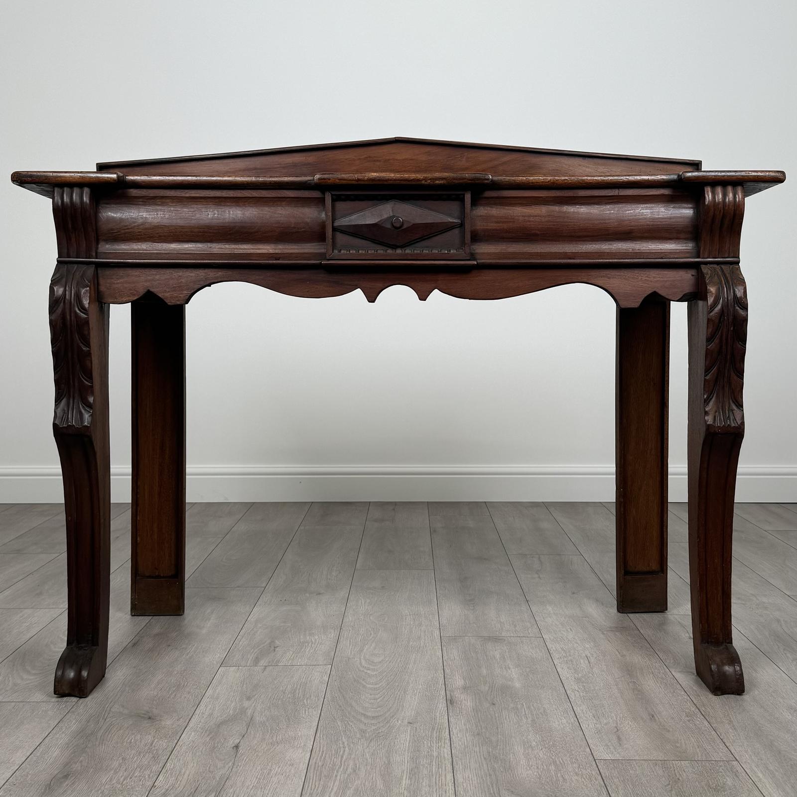 Antique 19th Century Console Table / Side Table In Mahogany (1 of 9) Antique 19th Century Console Table / Side Table In Mahogany (1 of 9)