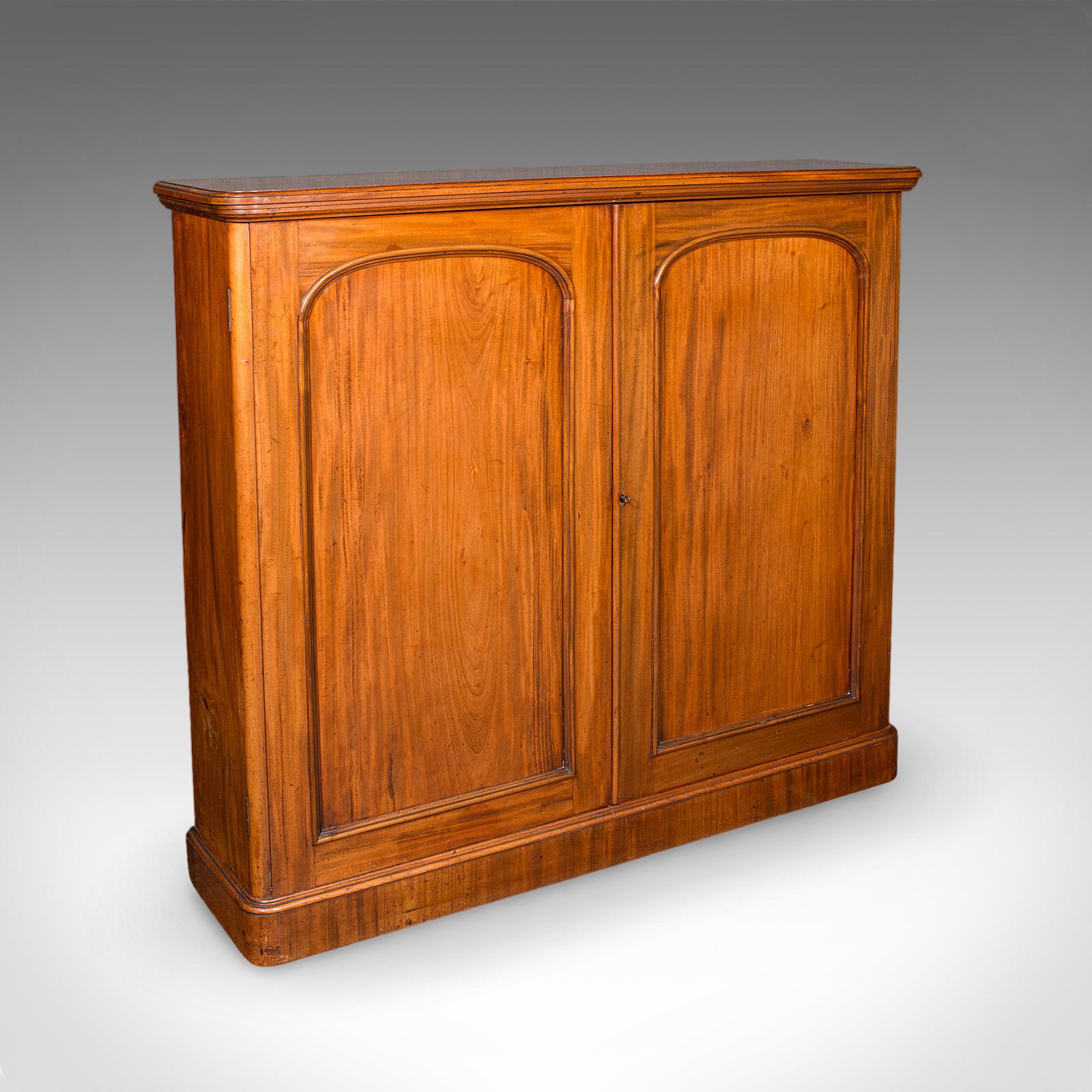 Large Antique Captain's Bookcase, English, Enclosed Book Cabinet, Late Victorian (1 of 11) Large Antique Captain's Bookcase, English, Enclosed Book Cabinet, Late Victorian (1 of 11)