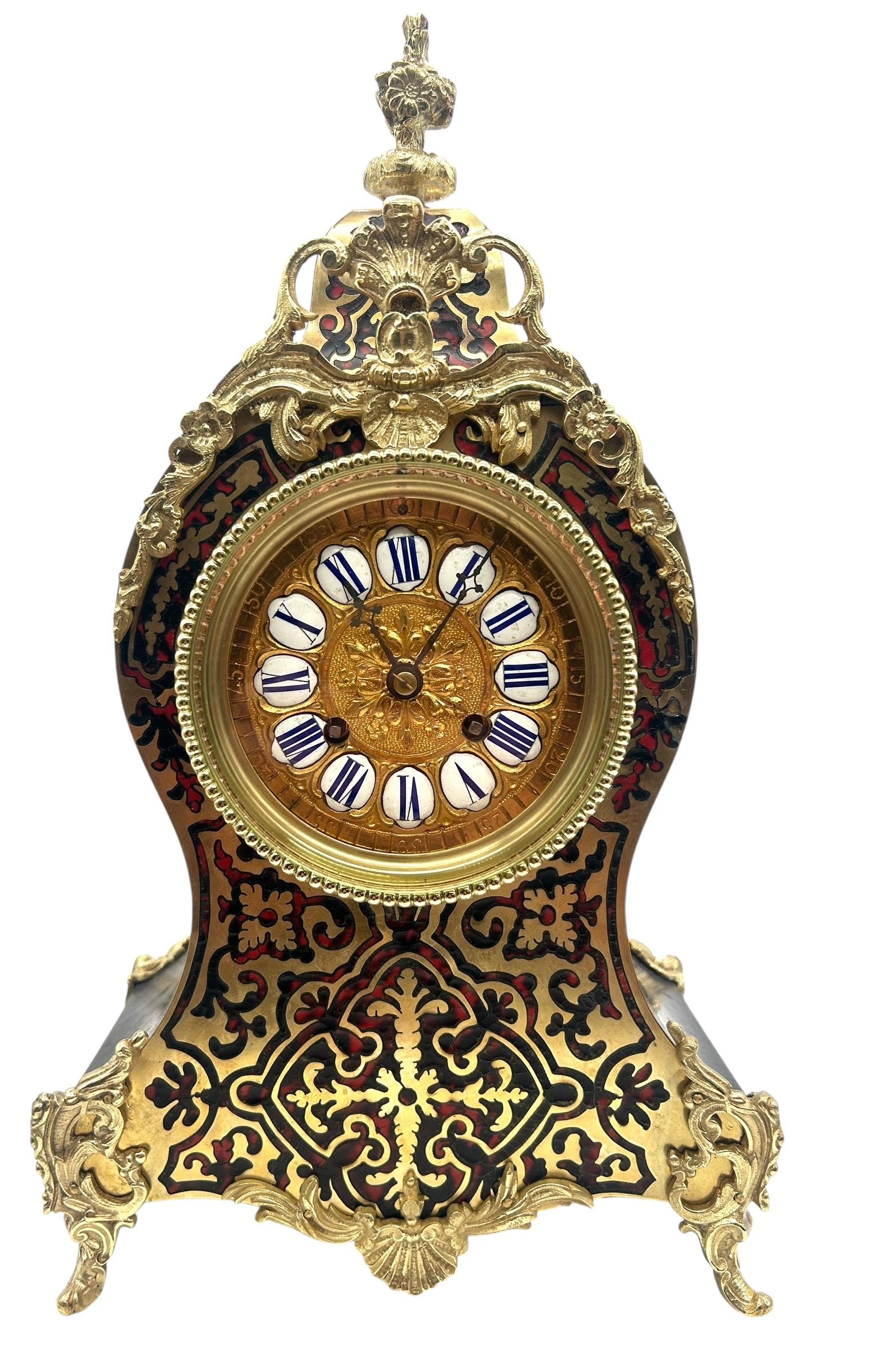 Inlaid 8 Day Clocks - main image
