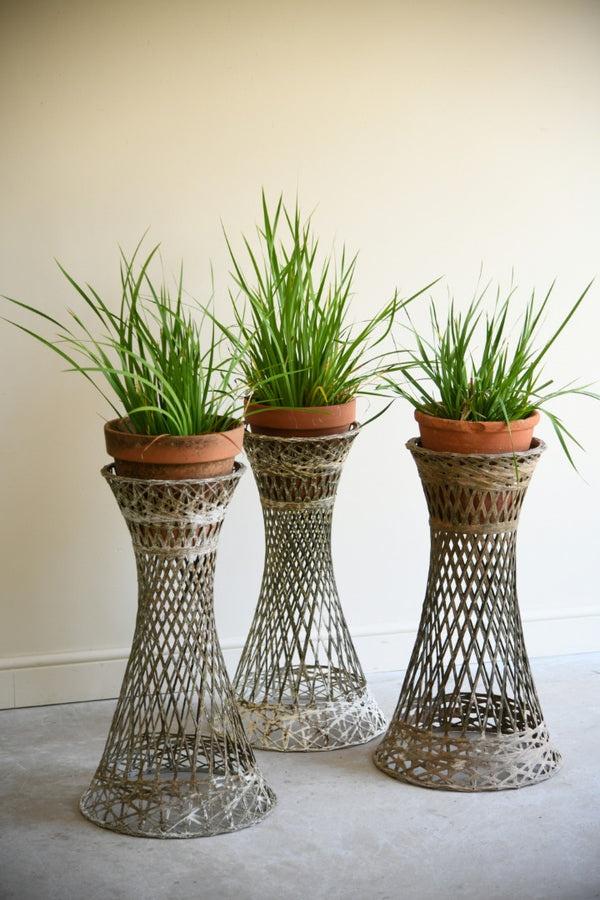 Set of 3 Vintage Fibreglass Plant Stands Russell Woodard Style (1 of 5) Set of 3 Vintage Fibreglass Plant Stands Russell Woodard Style (1 of 5)