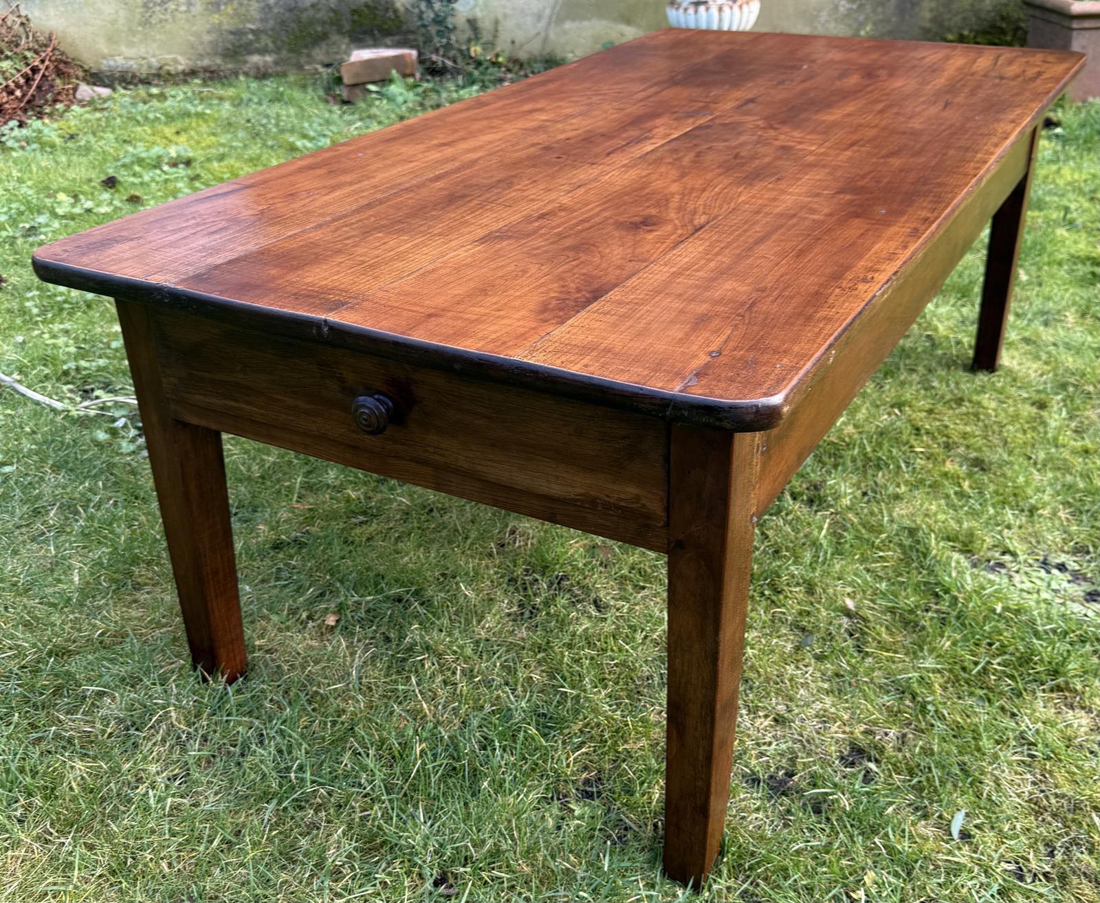 19th Century Cherrywood Coffee Table (1 of 6) 19th Century Cherrywood Coffee Table (1 of 6)